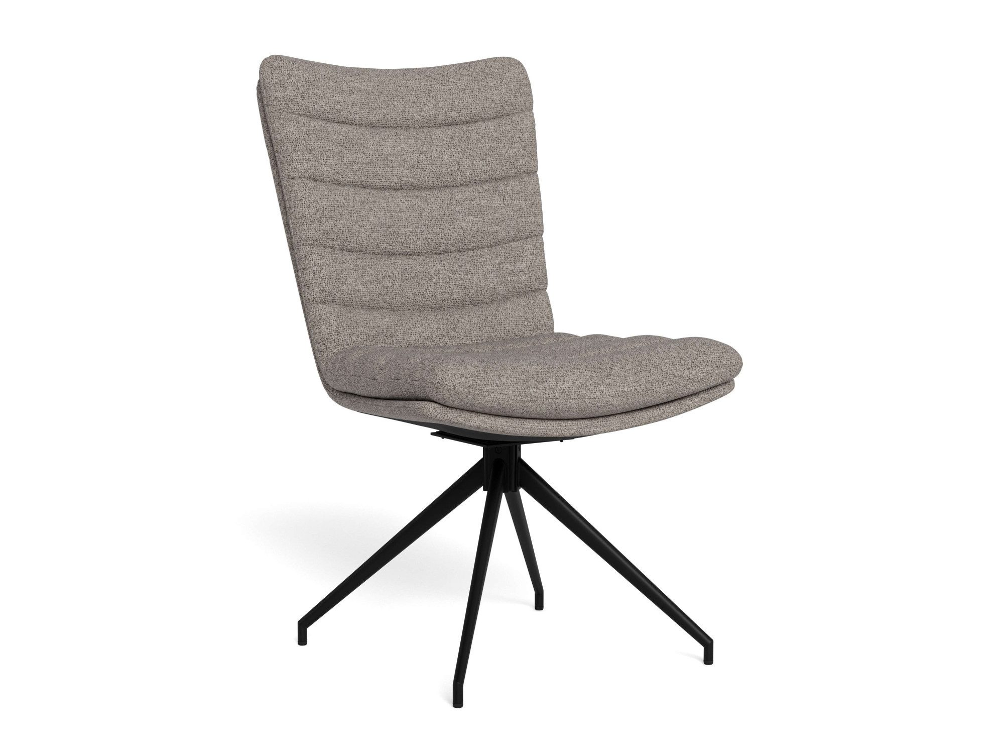 ACTONA GROUP Esszimmerstuhl Grafton, Polsterstuhl, Stuhl (Set, 2 St), Stuhl, Bouclé, L-Form, Drehfunktion, Sitzhöhe 48,5