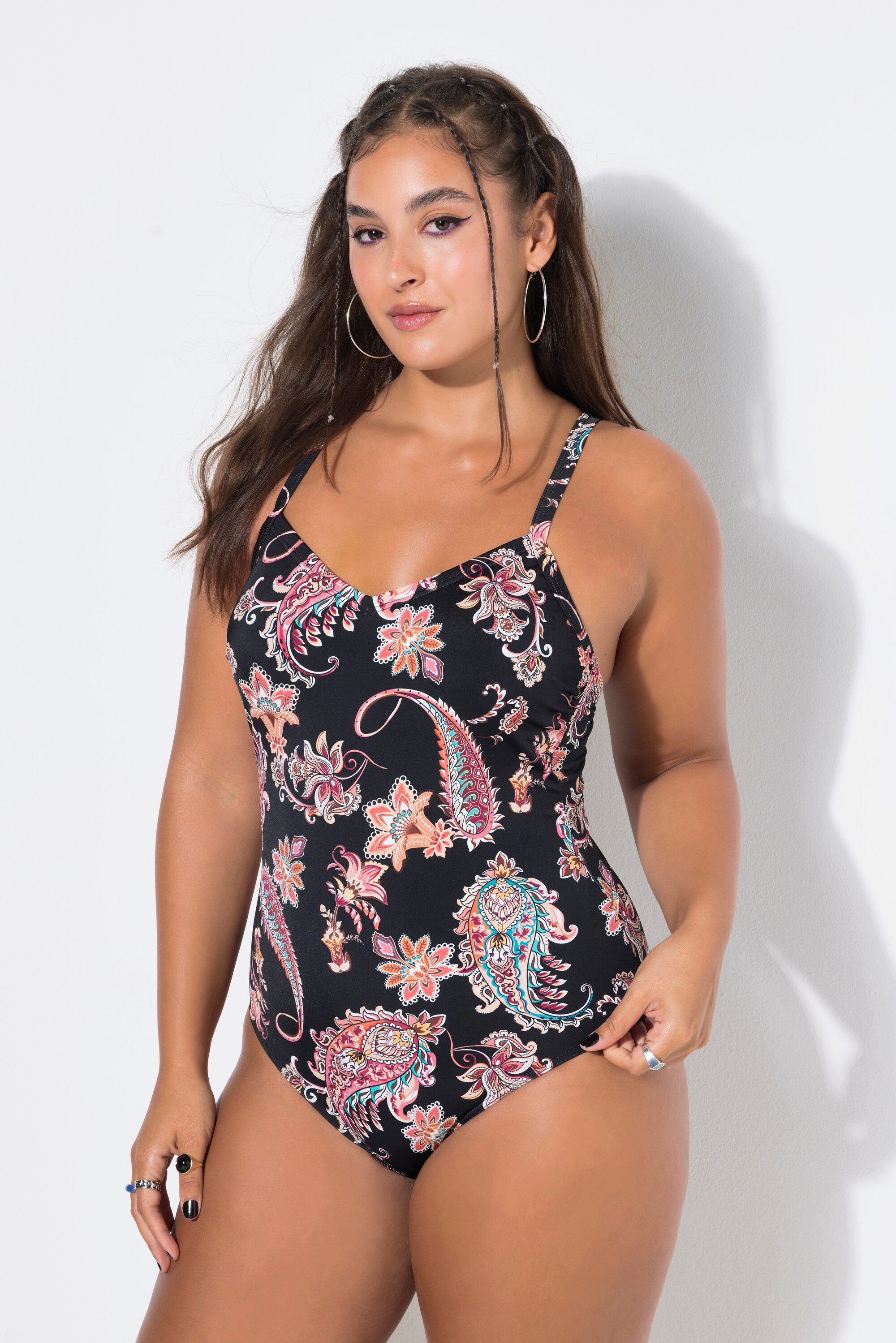Studio Untold Badeanzug Badeanzug Softcups Paisley