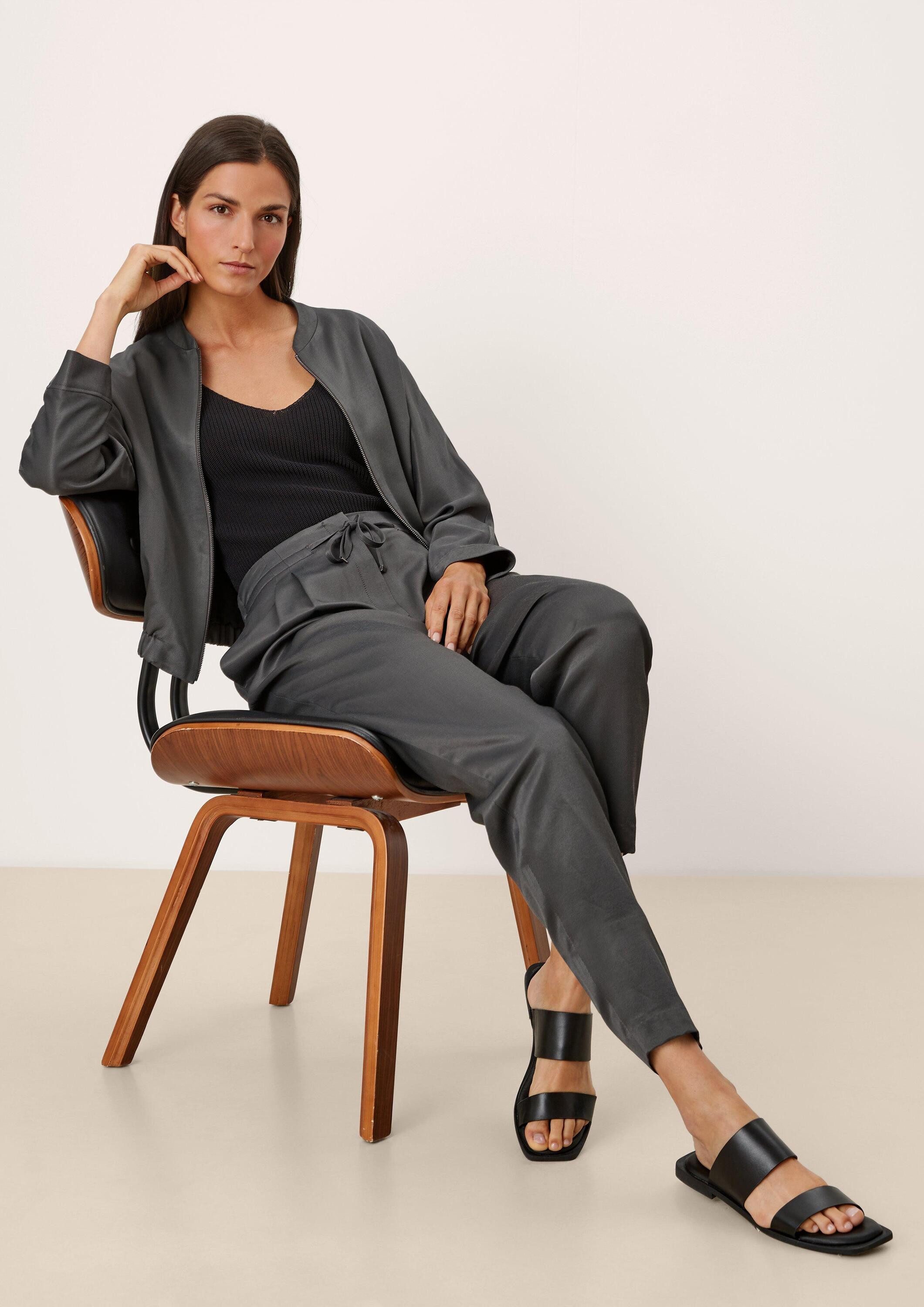 s.Oliver 7/8-Hose Hose Regular: Leichte Twillhose günstig online kaufen