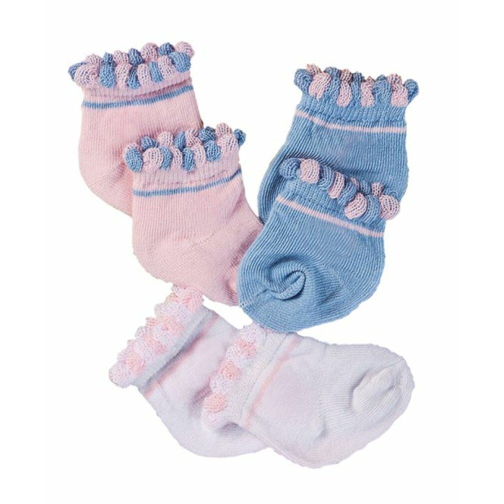 Heless Puppenhausmöbel Puppen Söckchen 3 Paar, Größe 35 46 cm