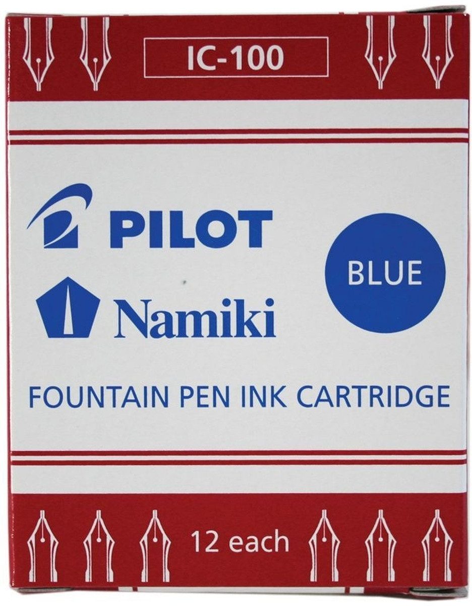 Pilot Pen Füllhalter Füllhalterpatrone IC-100 VE=12 Stück blau