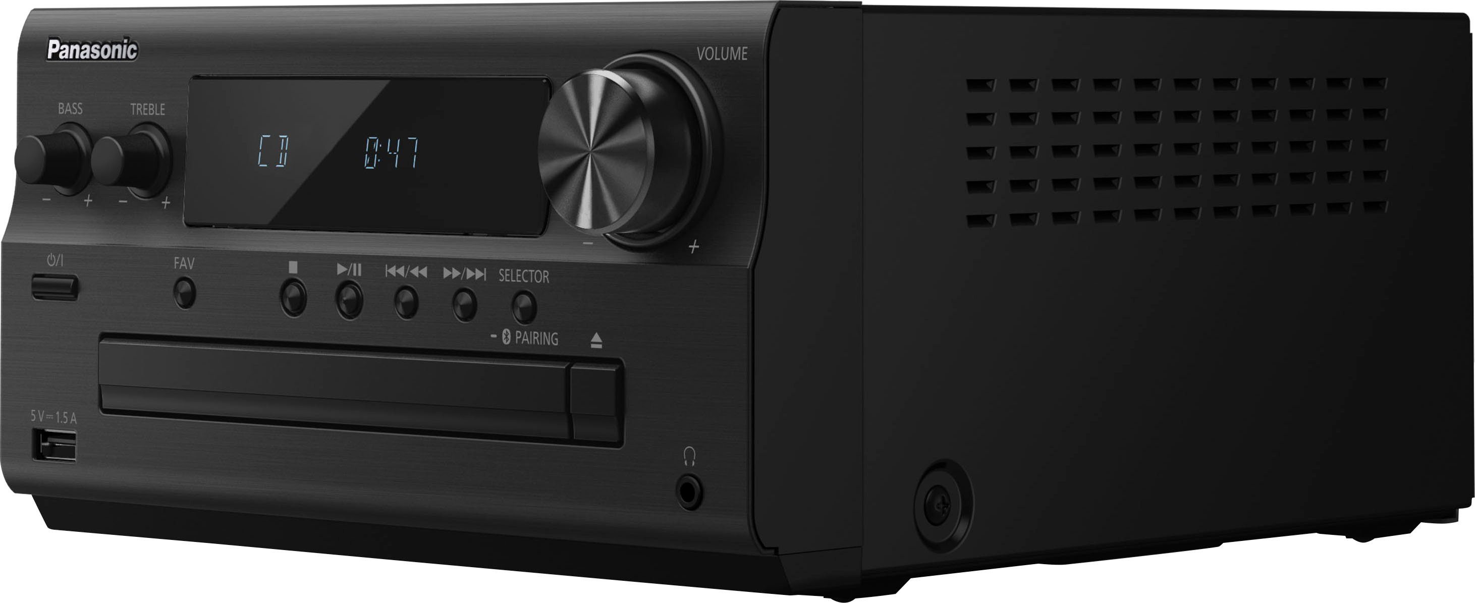 Panasonic SC-PMX802E Premium Audio, (Bluetooth, schwarz Radio, Kompaktanlage USB-Audiowiedergabe) UKW WLAN, Micro- Hi-Res