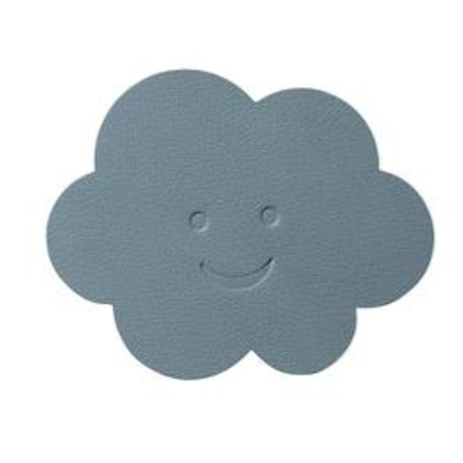 LIND DNA Glasuntersetzer Glasuntersetzer CLOUD 12cm Nupo hellblau