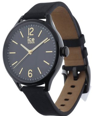 ice-watch Quarzuhr Ice Time Black Gold - Schwarz