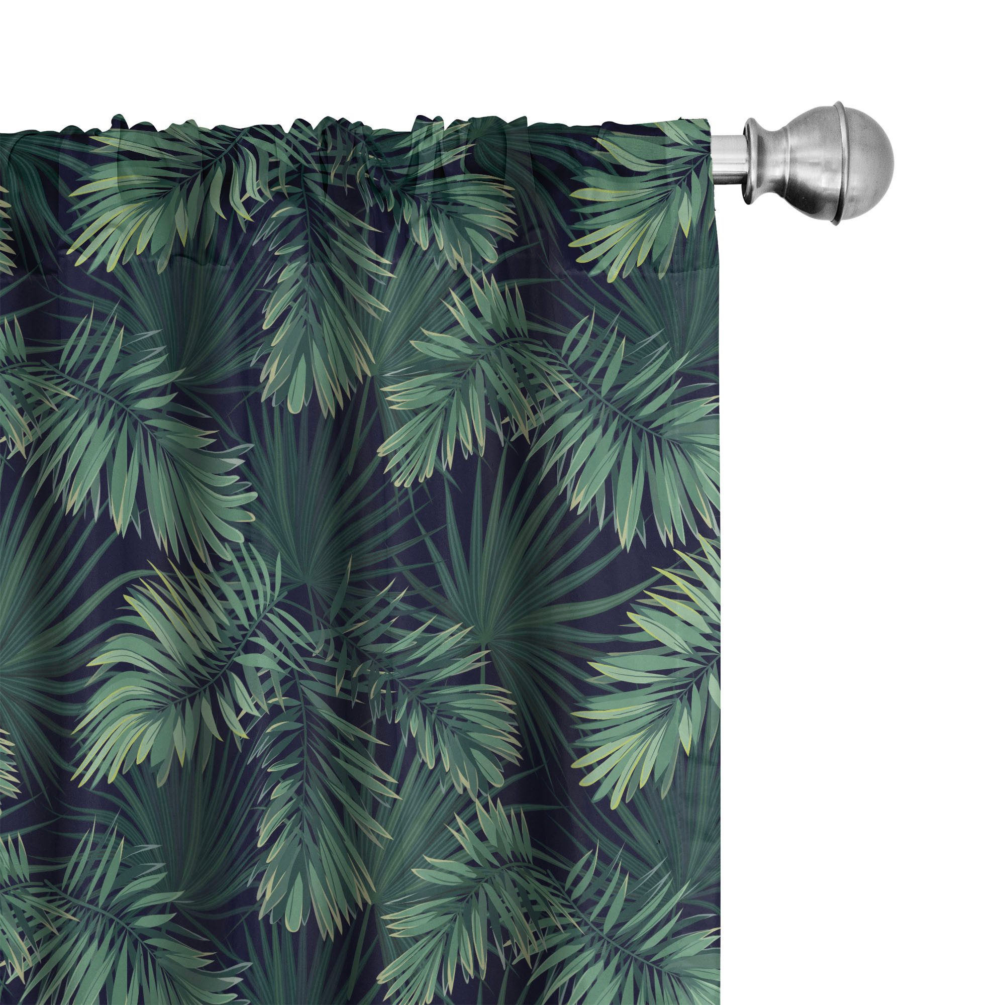 Abakuhaus Gardine Vorhang für Wohnzimmer Schlafzimmer Dekor, Microfaser, Pa günstig online kaufen