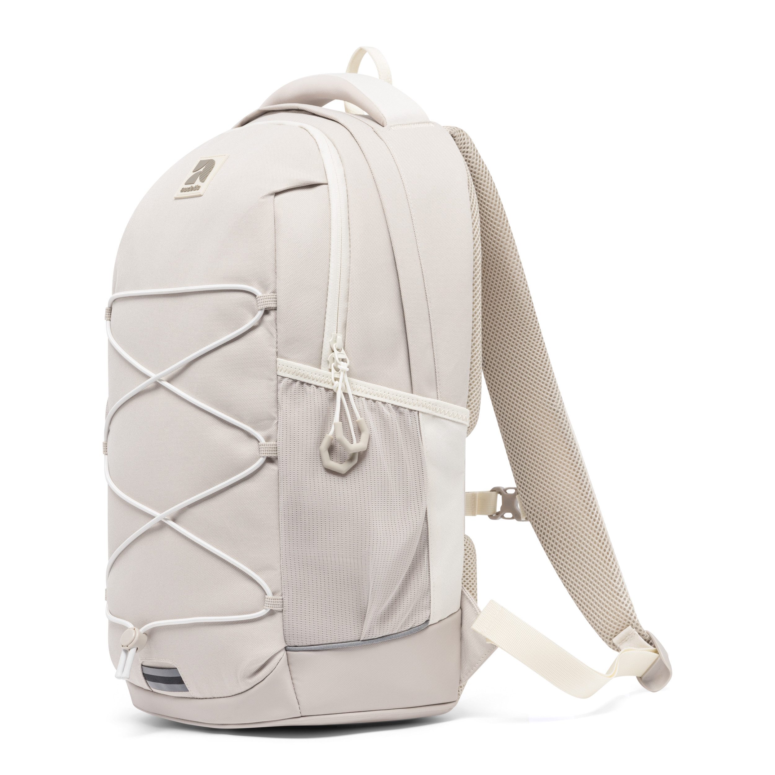 audetic Schulrucksack Aero 2.0 Schulrucksack mit vielen Fächern (1-tlg), Ergonomische Polsterung, reflektieren & wasserabweisend