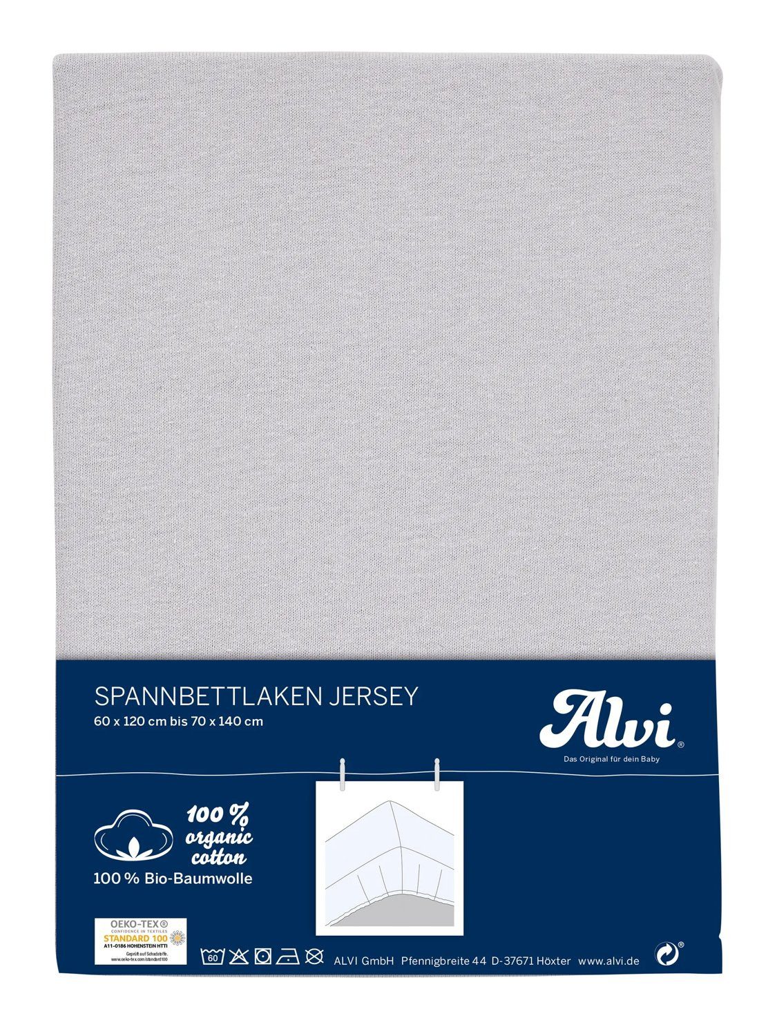 Alvi® Spannbettlaken Spannlaken Frottier, Frottier, Gummizug: rundum, (1 Stück), faltenfrei durch Gummizug