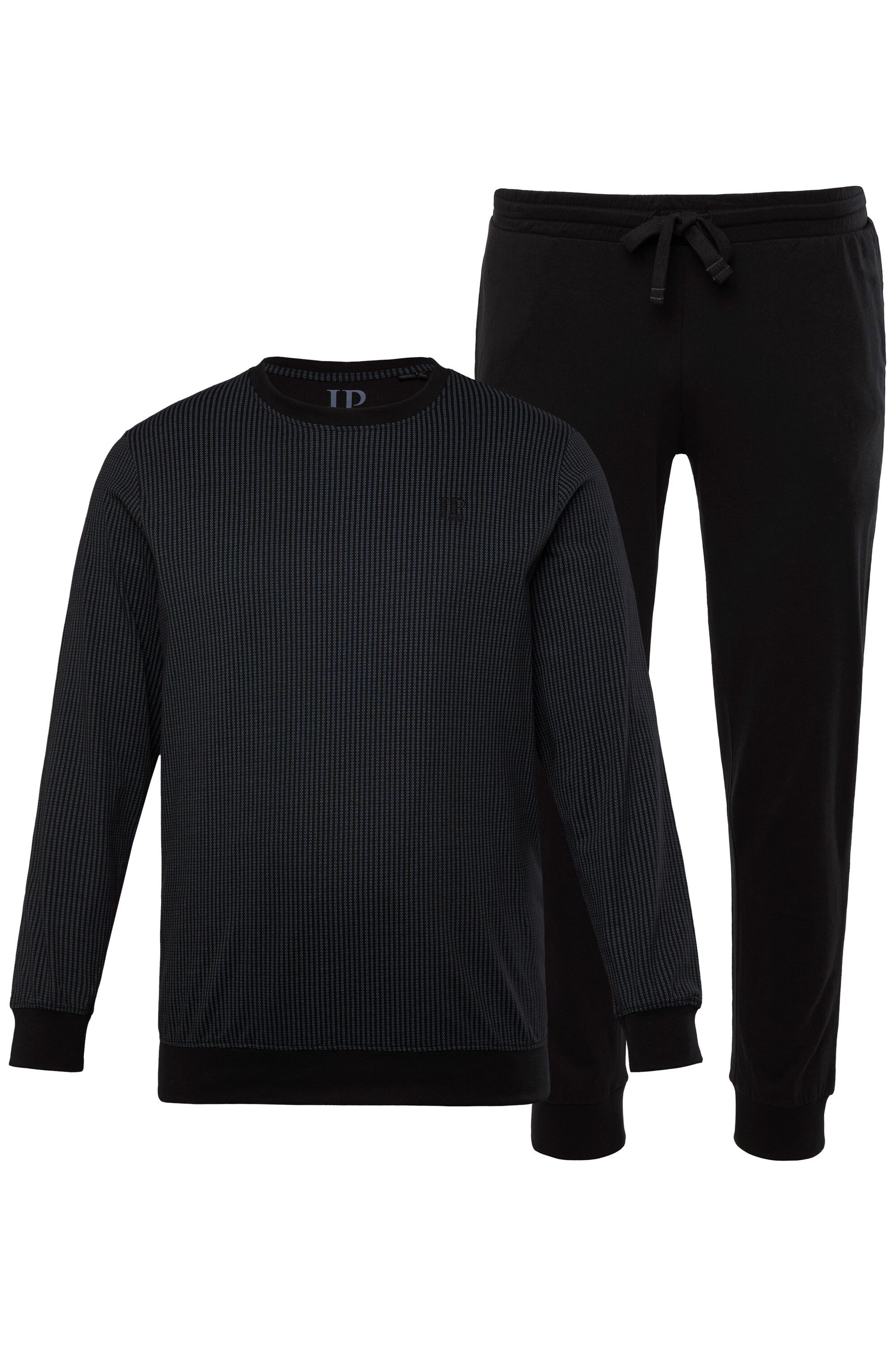 JP1880 Schlafanzug JP 1880 Schlafanzug Bauchfit Homewear Langarmshirt günstig online kaufen