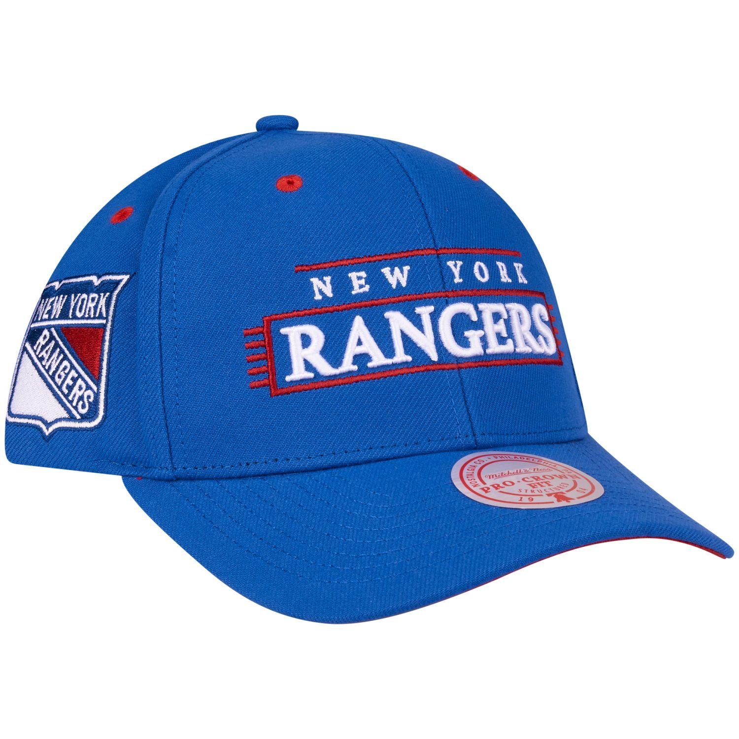 Mitchell PRO LOFI Ness New York Cap & Rangers Snapback