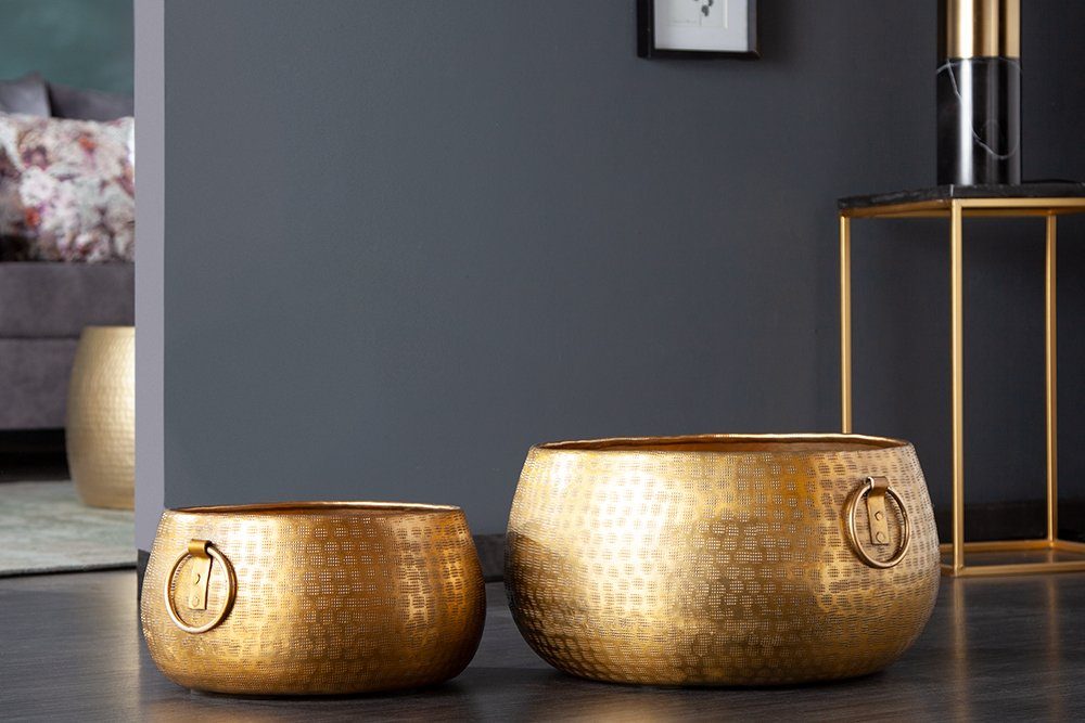riess-ambiente Dekoschale ORIENT gold, Dekoration · Metall · Handarbeit