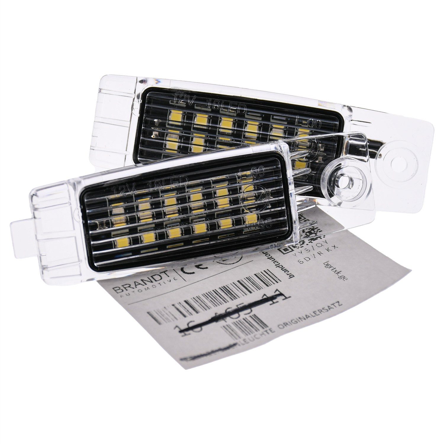 BRANDT AUTOMOTIVE KFZ-Ersatzleuchte LED Kennzeichenleuchten Auto Kennzeichenbeleuchtung, für Lexus RX I (99–03); Scion xB I (04–06); Toyota Hiace V H200 (0...