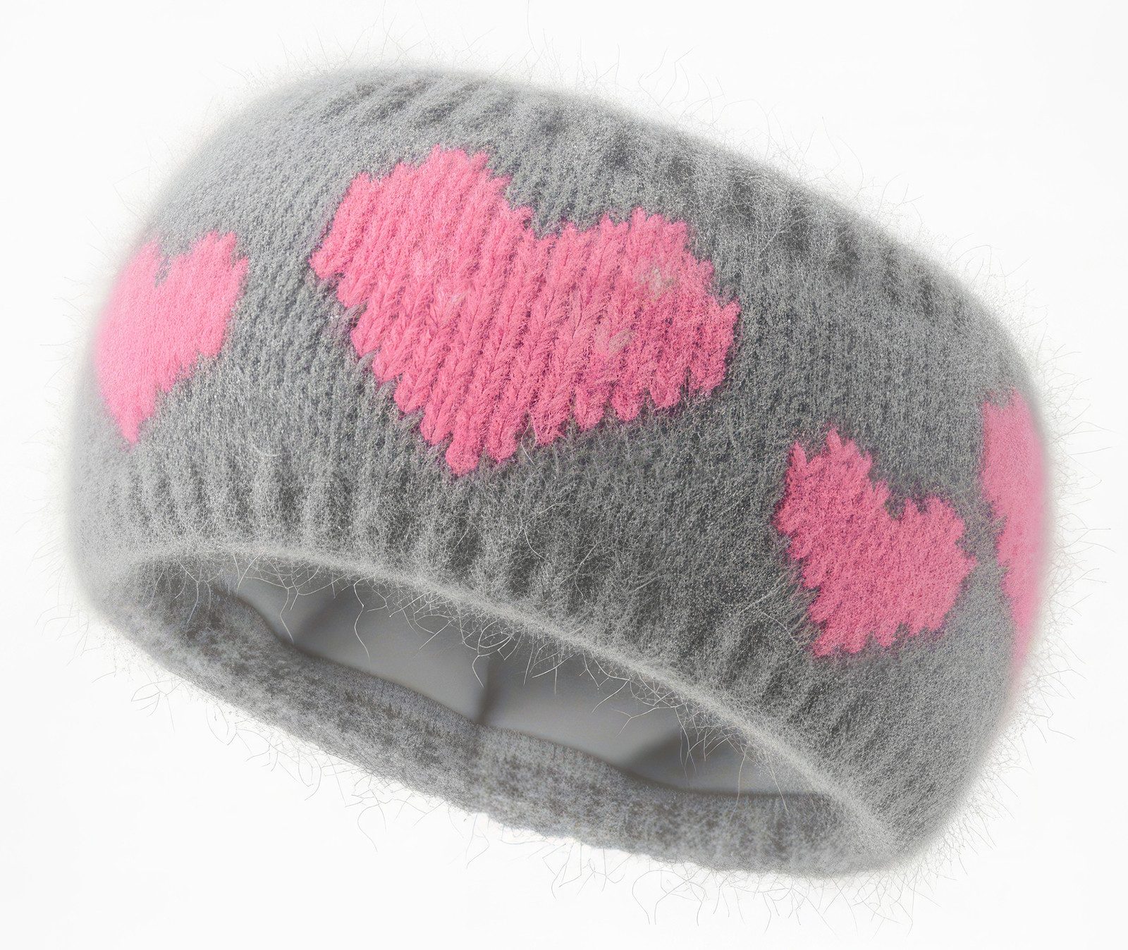 styleBREAKER Stirnband Strick Stirnband mit Herz günstig online kaufen