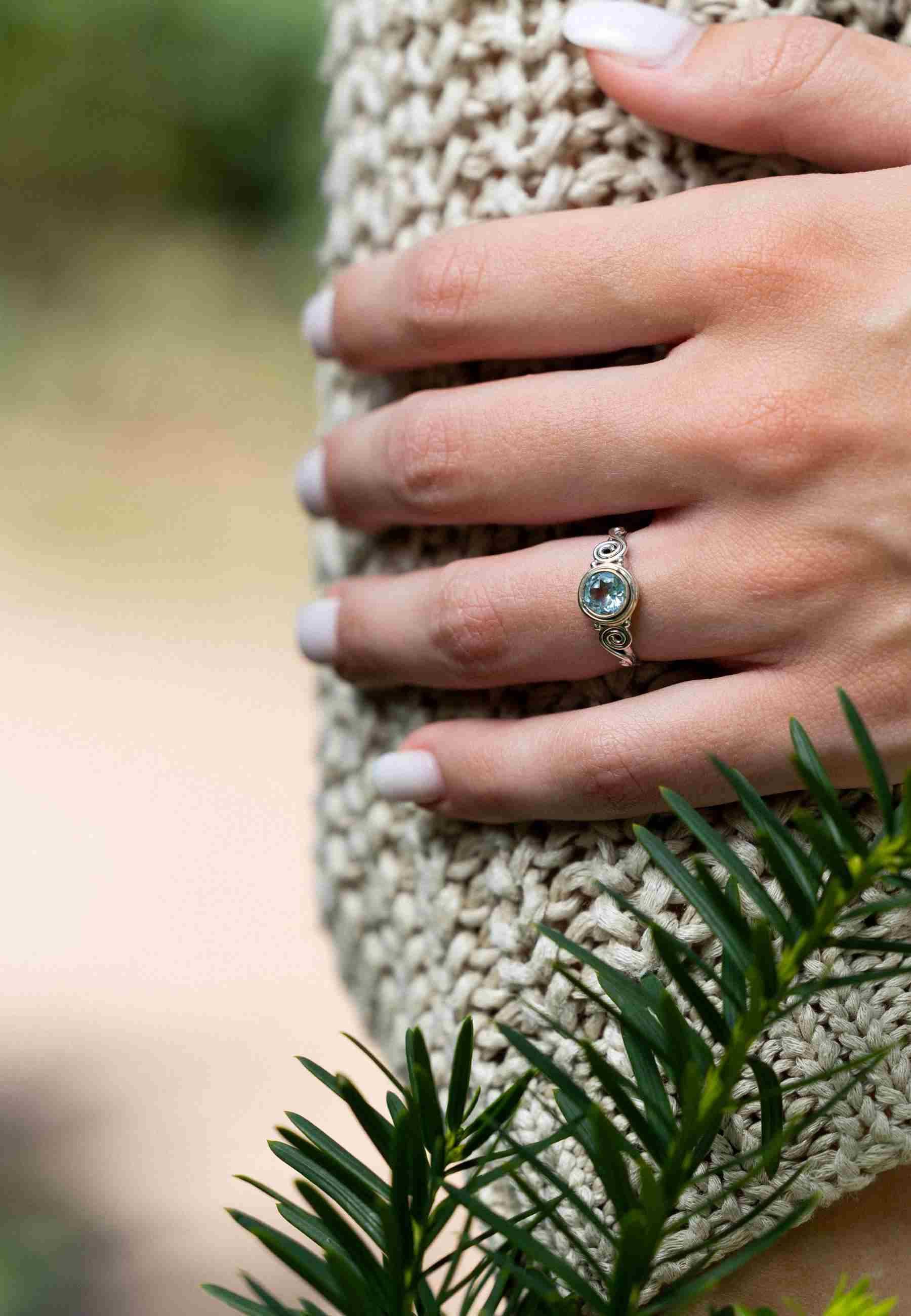 mantraroma Silberring KINURI aus 925 Silber günstig online kaufen