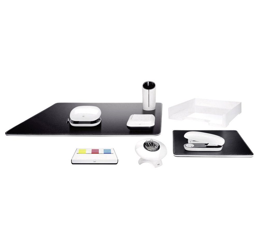Thumbnail - Sigel Schreibtischunterlage Sigel eyestyle® SA106 Schreibunterlage Schwarz, Weiß (B x H) 600 mm x