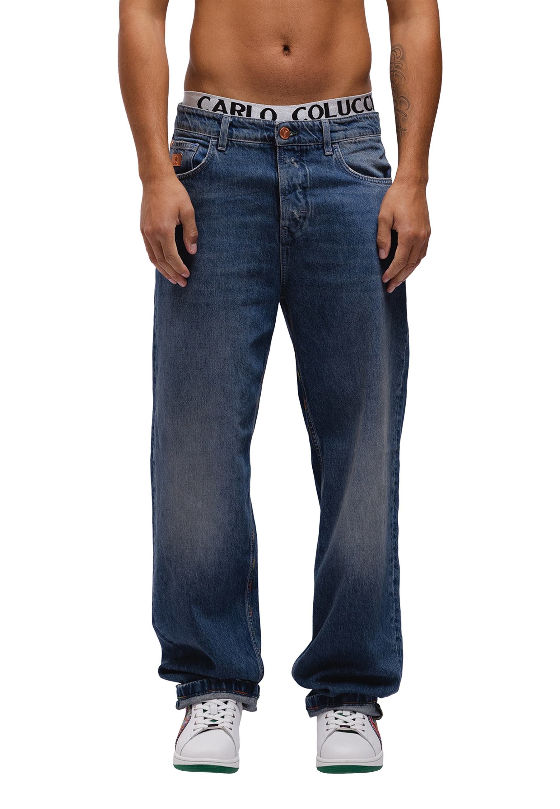 CARLO COLUCCI 5-Pocket-Jeans BRONX