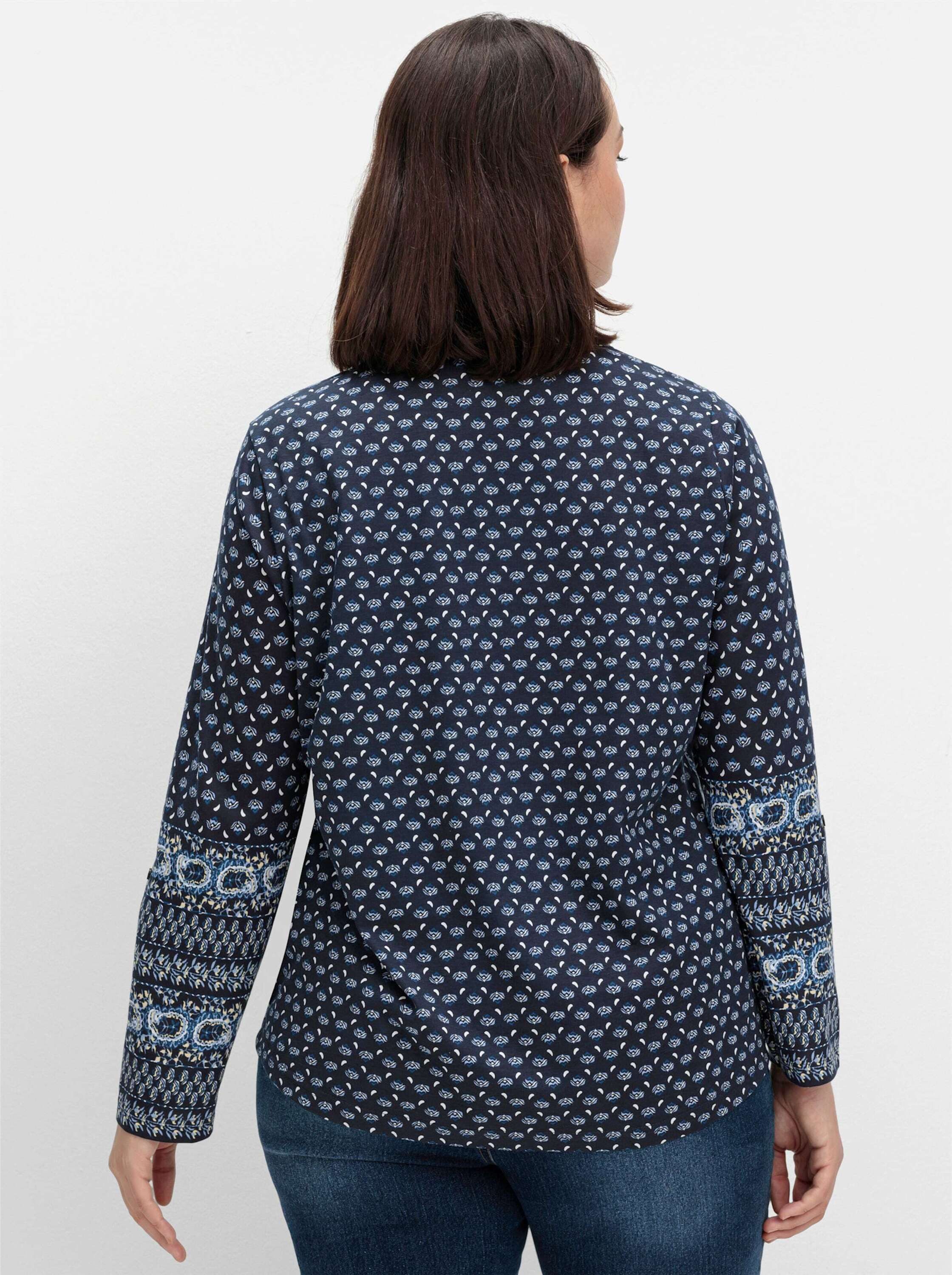 Sieh an! T-Shirt Druck-Shirt Langarm günstig online kaufen