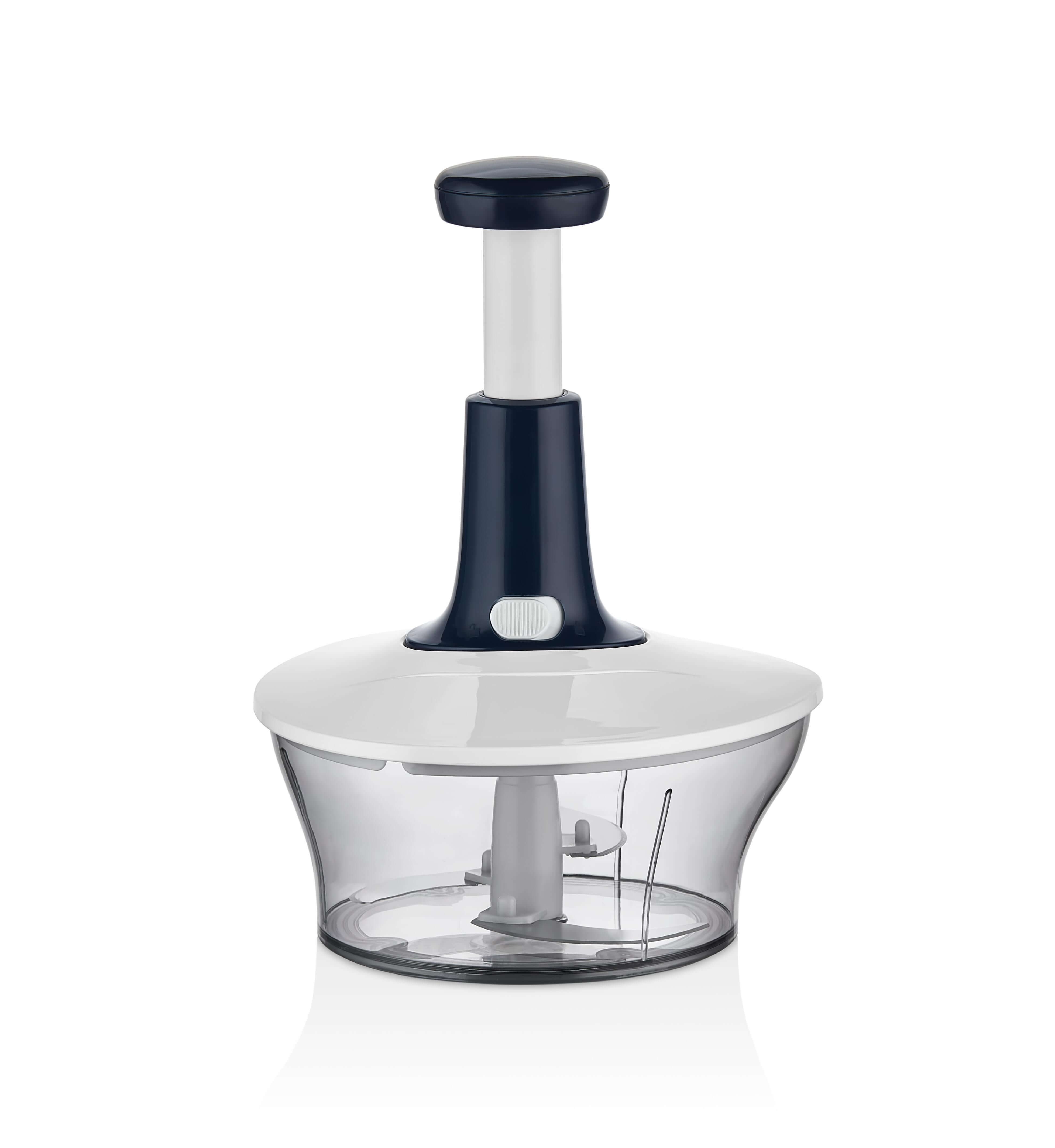 Vip Ahmet Zerkleinerer Manueller Gemüse und Obstschneider, Multizerkleinerer 1,5L
