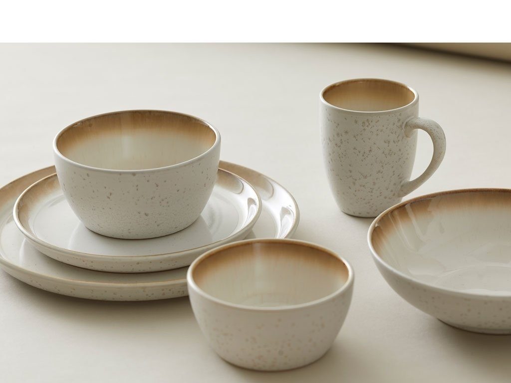 Bitz Speiseteller Teller cream / cream 27 cm, Speiseteller Gastro 27cm Creme/Creme