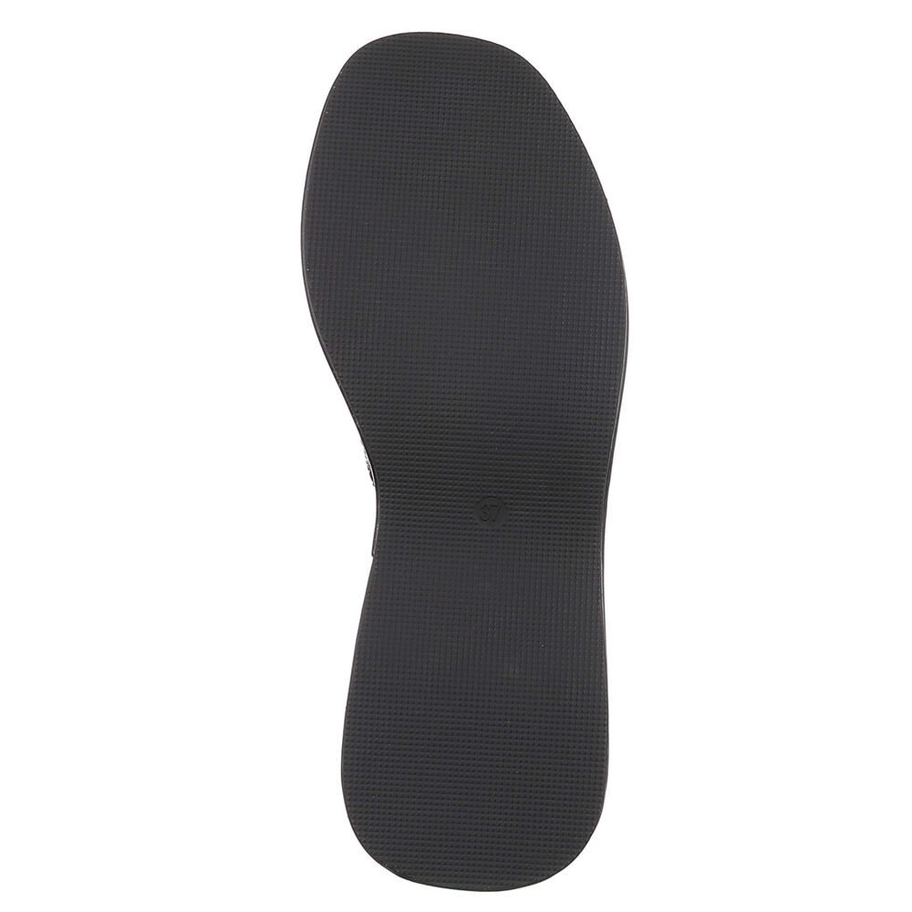 Ital-Design Damen Plateau-Slipper mit Keilsohle und offenem Design Plateausandaletten (91895897) Keilabsatz/Wedge Keilsandaletten in Schwarz
