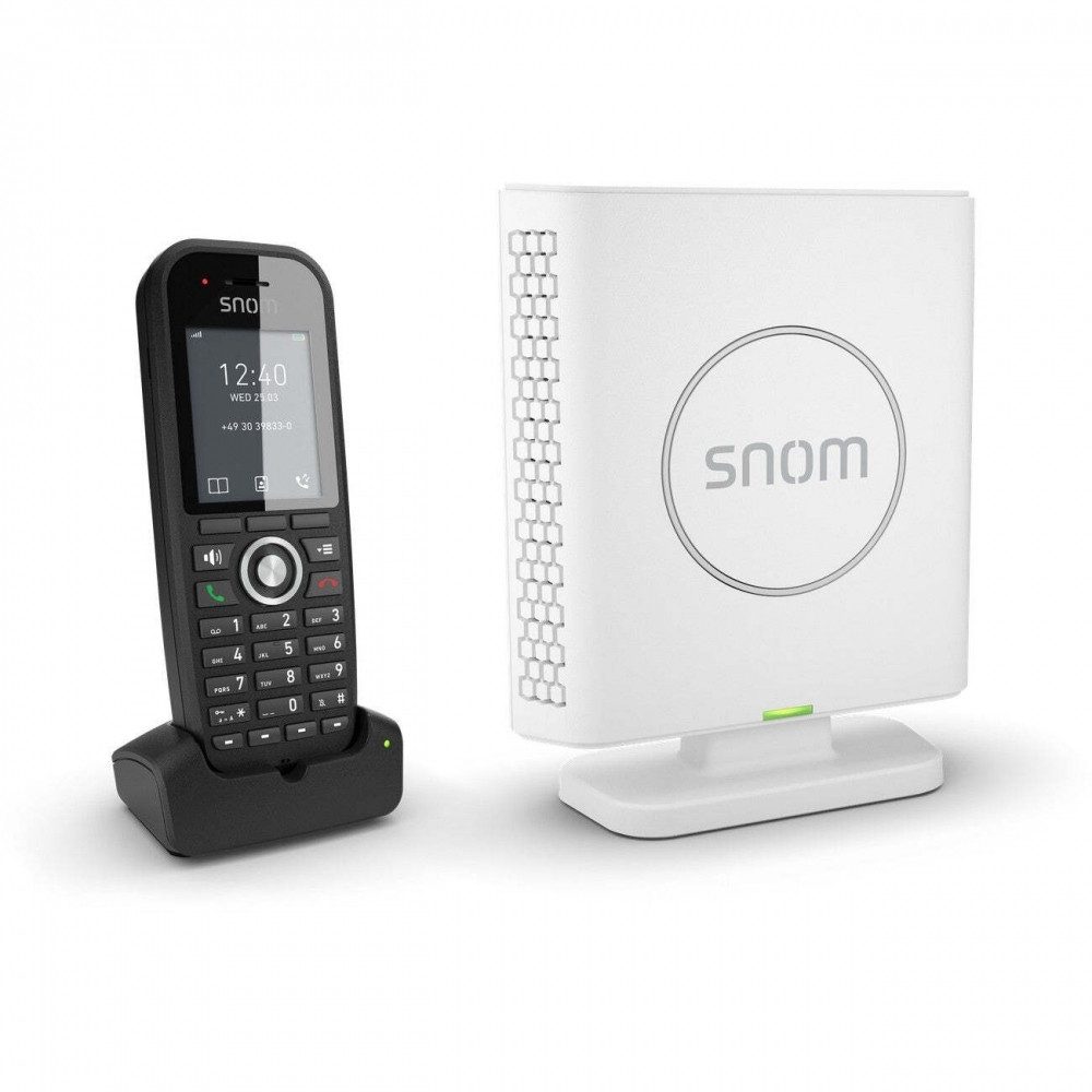 Snom Snom M430 Schnurloses VoIP Telefon DECT Bundle M400 & M30 Schnurloses DECT-Telefon (DECT)