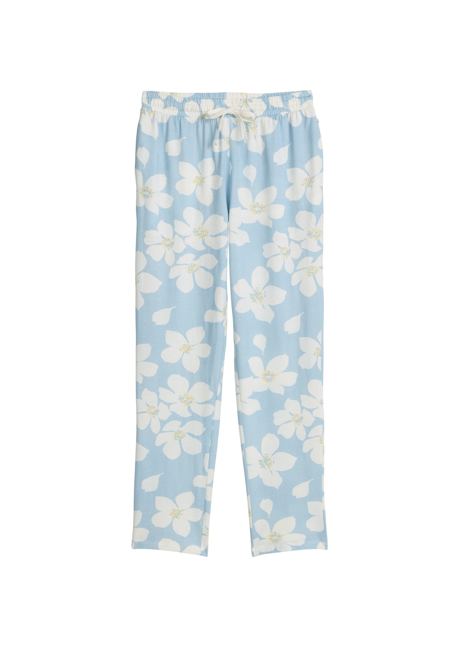 Marc O'Polo Pyjamahose Mix N Match Cotton mit floralem Print, Gummizug und günstig online kaufen
