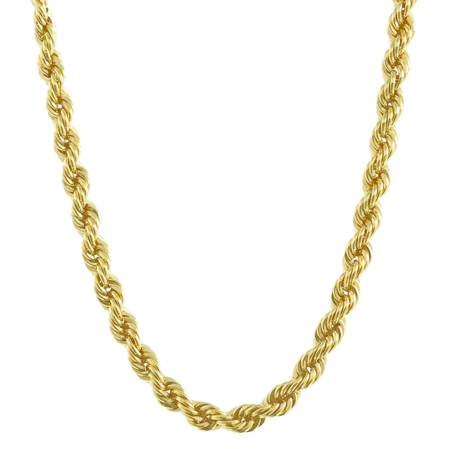 HOPLO Goldkette Goldkette Kordelkette Länge 50cm günstig online kaufen