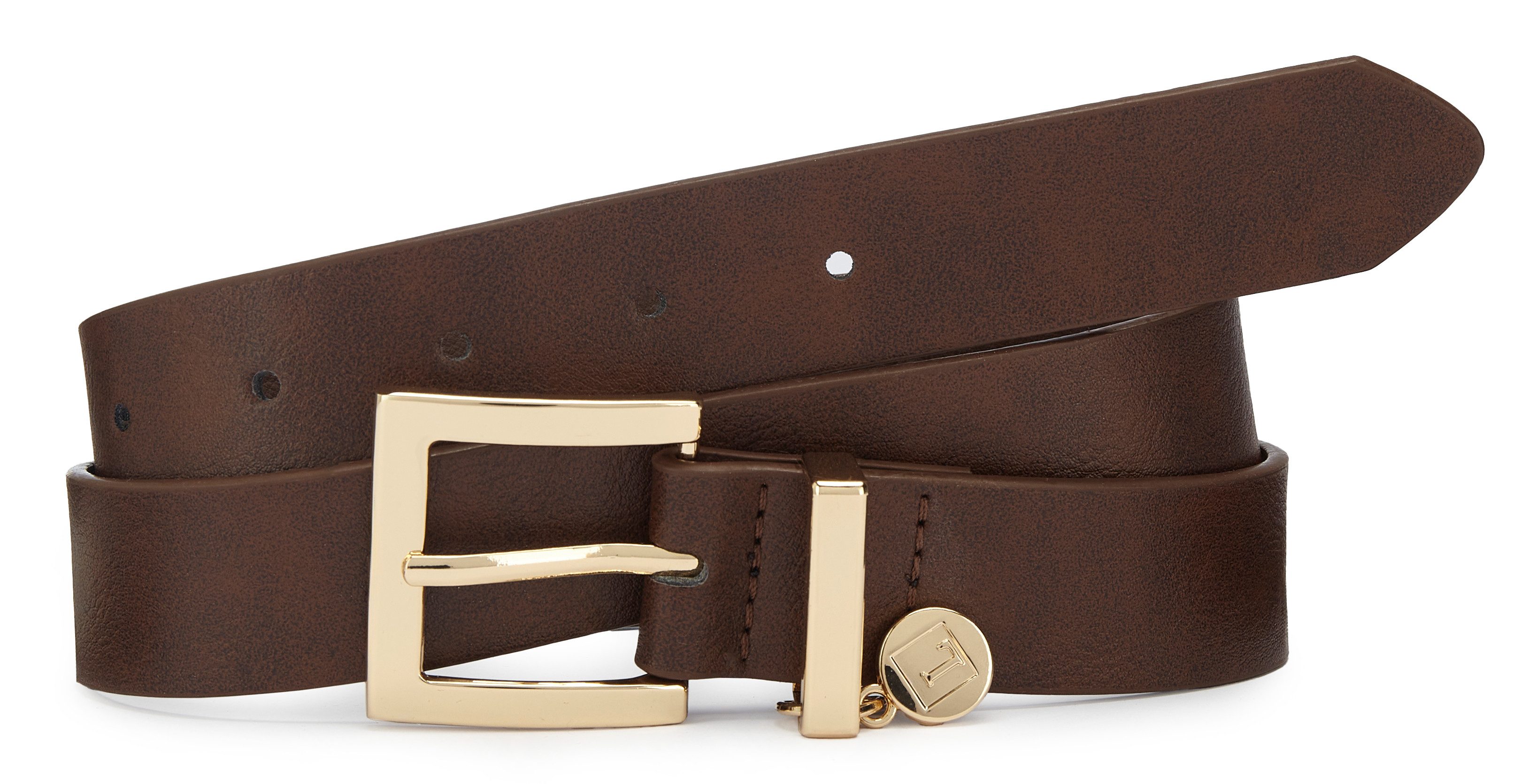 LASCANA Hüftgürtel Hosengürtel, Anzuggürtel, Gürtel, Jeansgürtel für Jeans und Hosen mit elegantem Anhänger