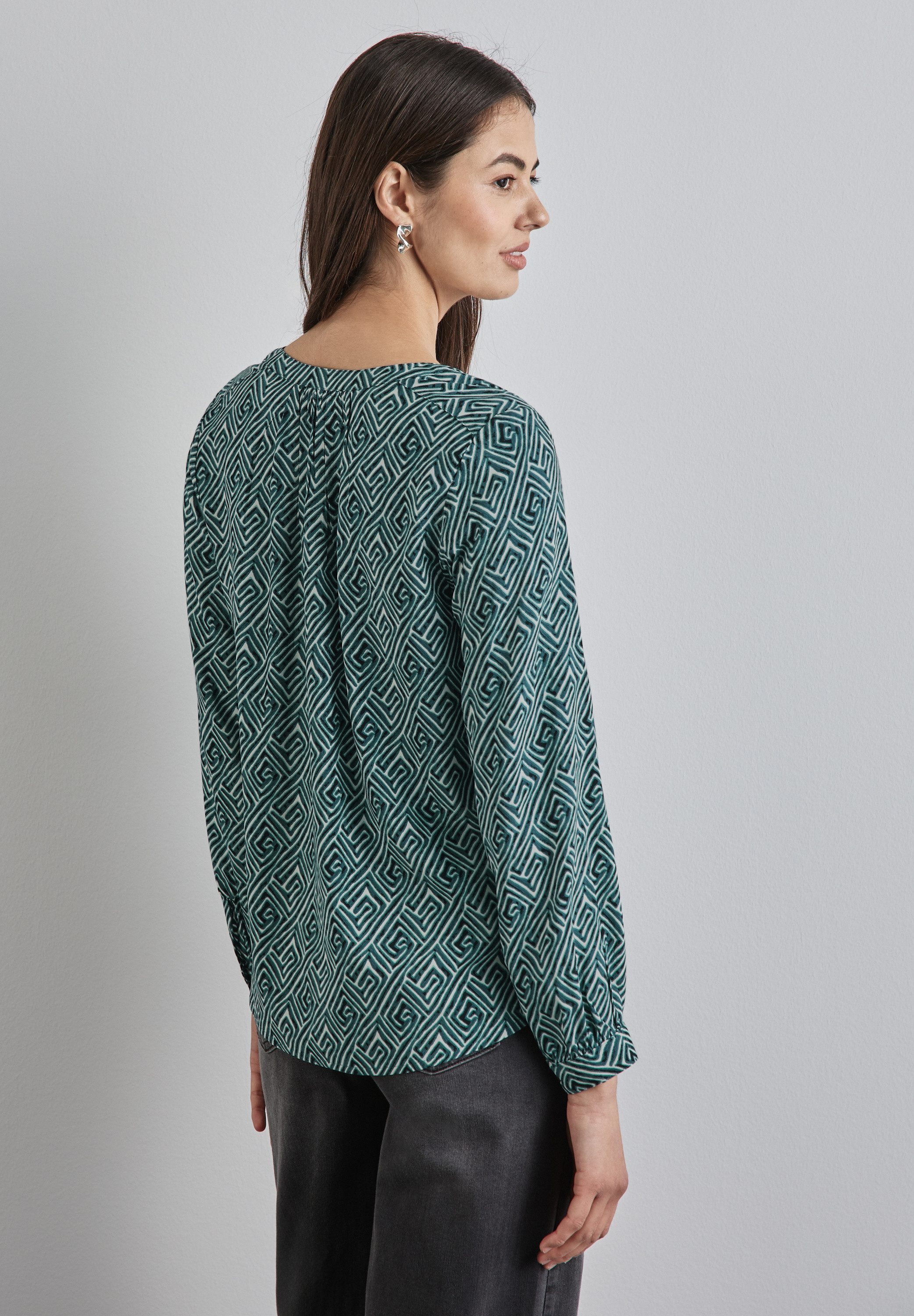 STREET ONE Klassische Bluse Bedruckte Bluse günstig online kaufen
