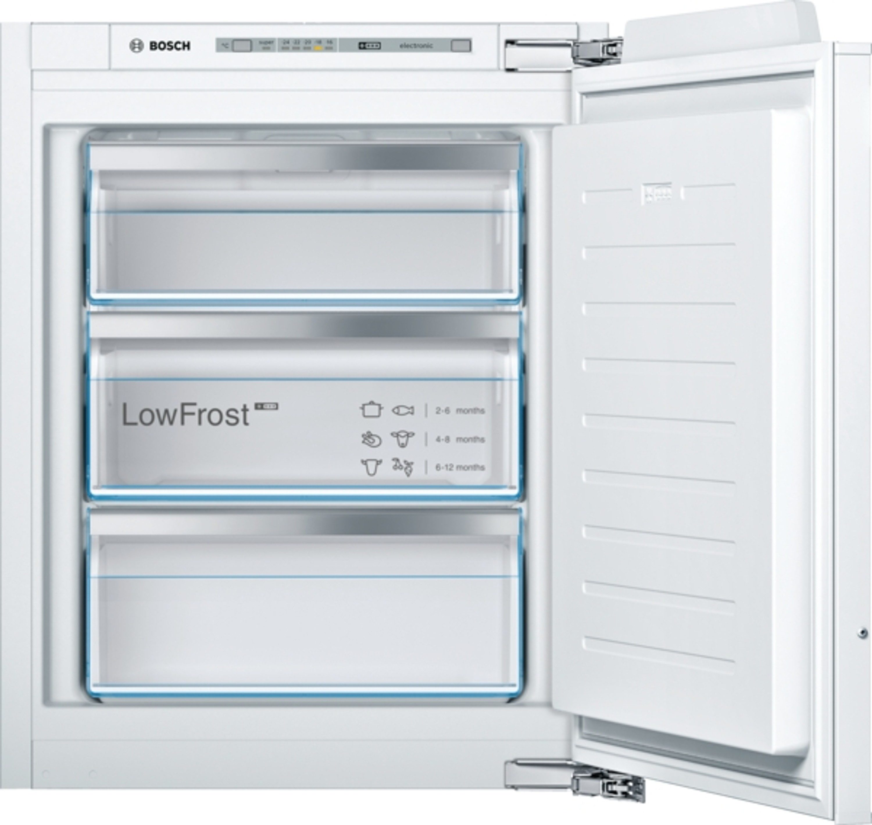BOSCH Einbaugefrierschrank Serie 6/GIV11AFE0 GIV11AFE0, 71.2 cm hoch, 55.8 cm breit, Low Frost, Fresh Sense