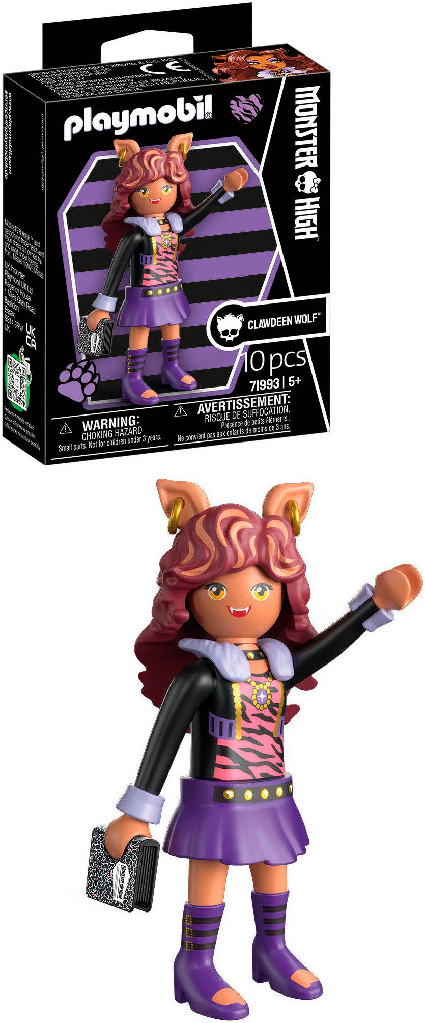 Playmobil® Clawdeen Wolf (71993), Monster High Konstruktions-Spielset, (10 günstig online kaufen