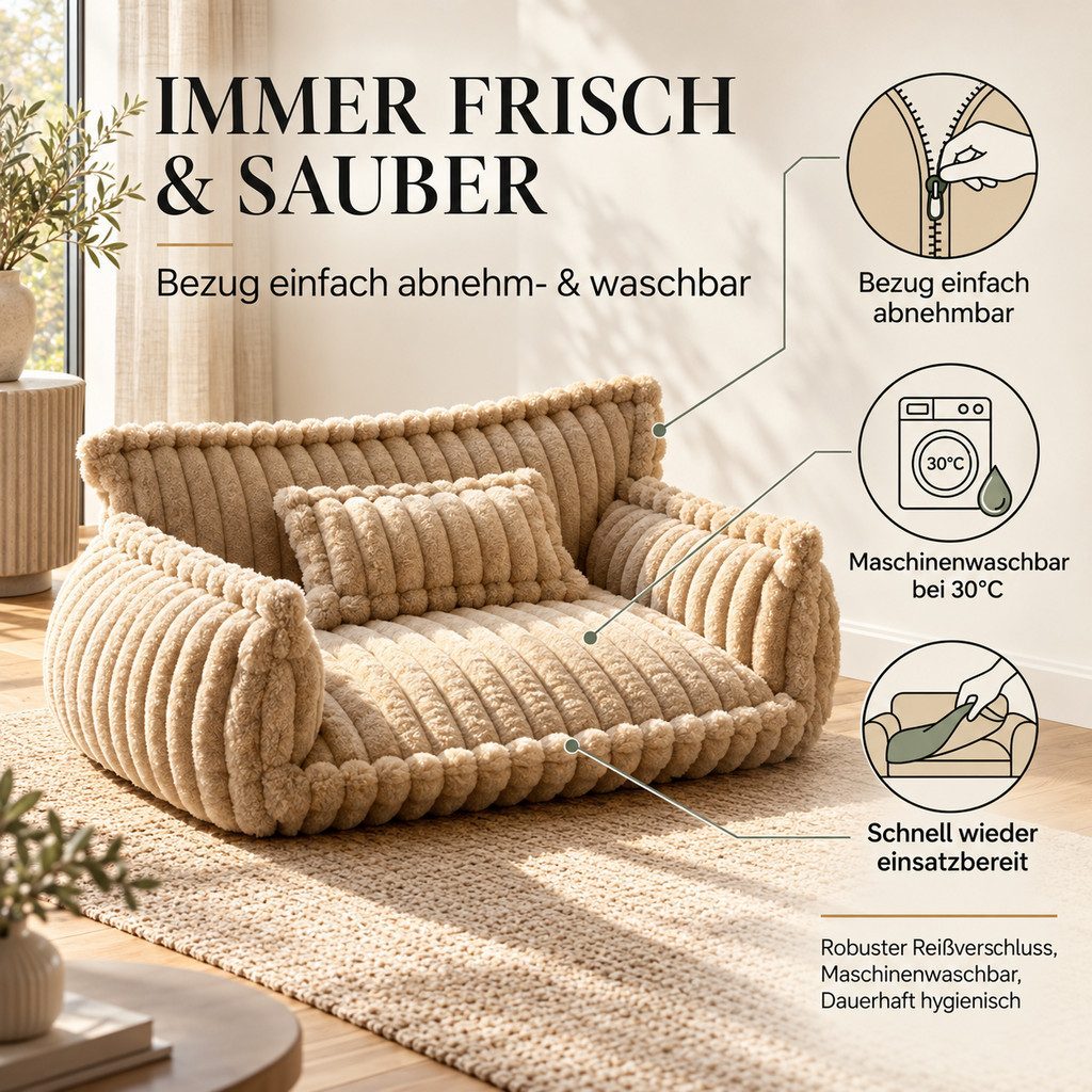 noviclass Hundebett Haustiersofa 'Chaffar' – Bild 5 von 5