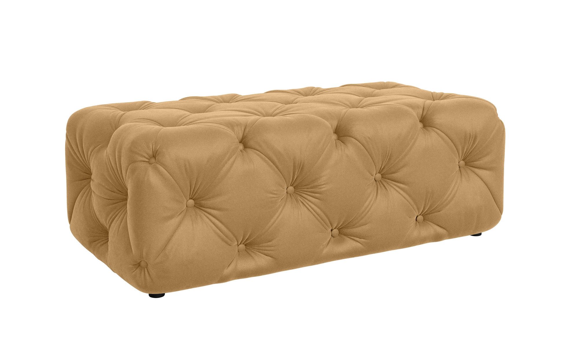 Home affaire Polsterhocker FOLLINA, Polsterhocker mit klassischer Chesterfield-Knopfheftung