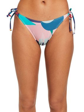 Esprit Bikini-Hose Bikinihose mit Bindebändern und mehrfarbigem Print
