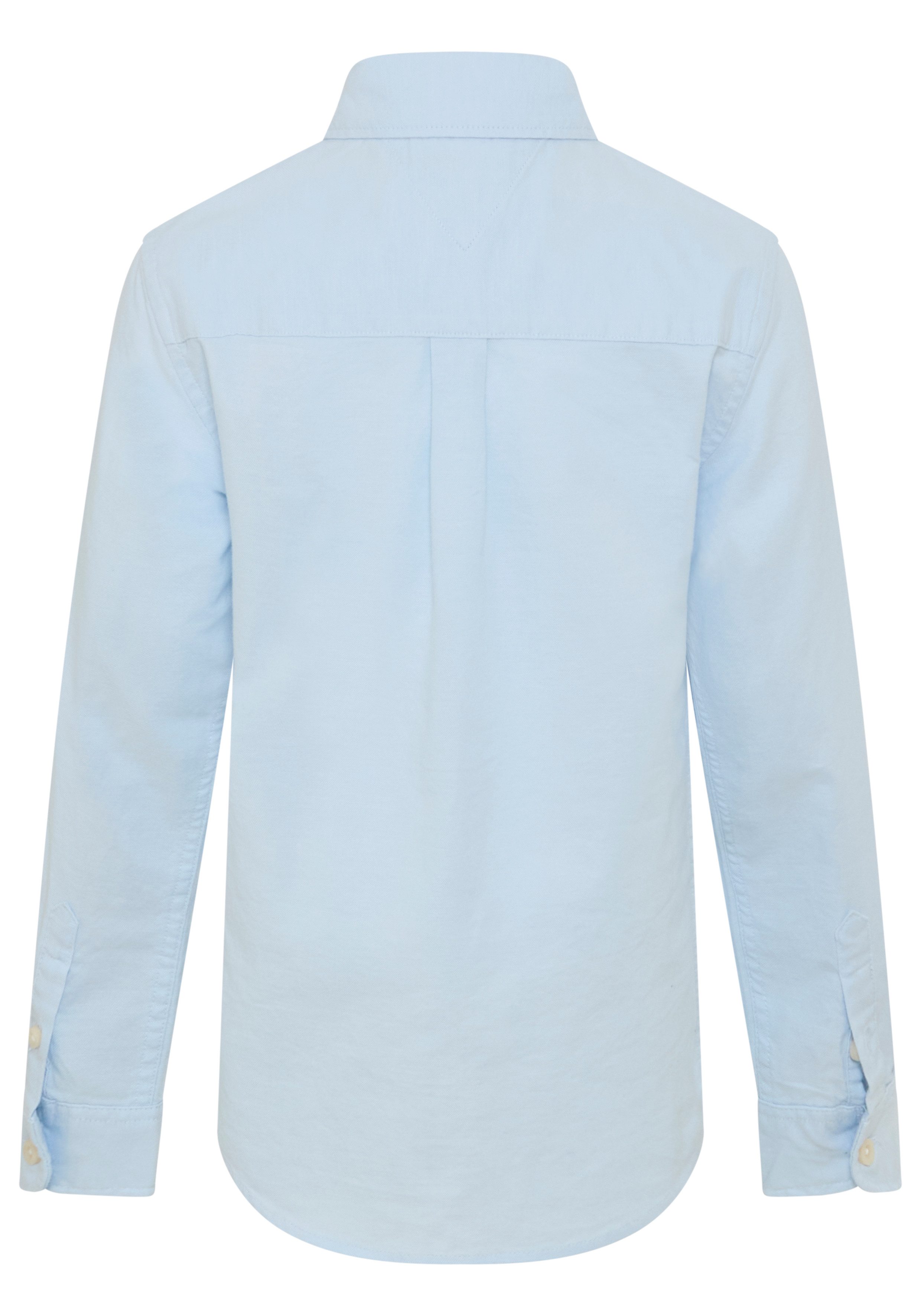 Tommy Hilfiger Langarmhemd FLAG OXFORD SHIRT Kinder bis 16 Jahre mit Button-Down-Kragen