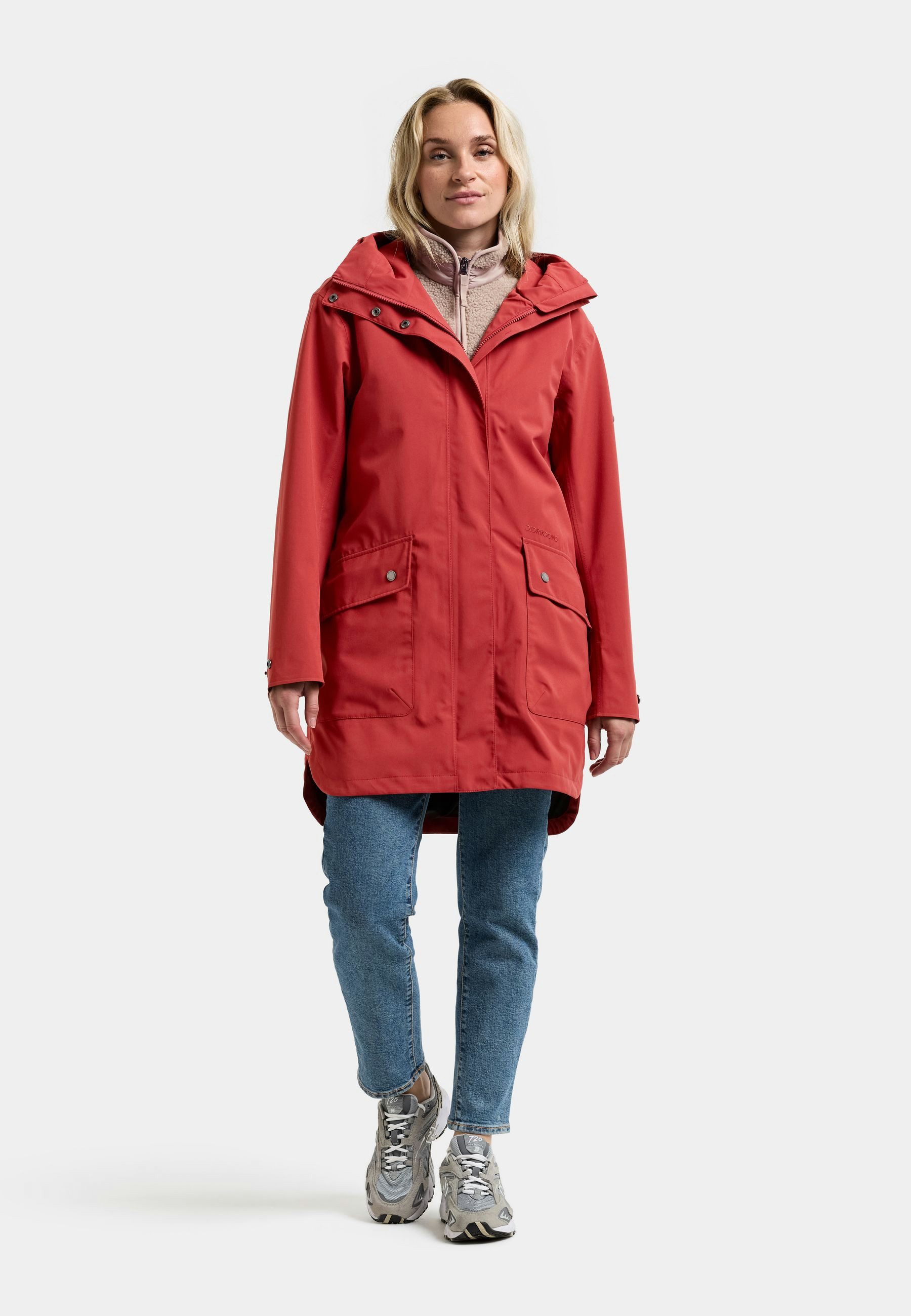 Didriksons Parka Gwen Parka mit Kapuze mit Taschen