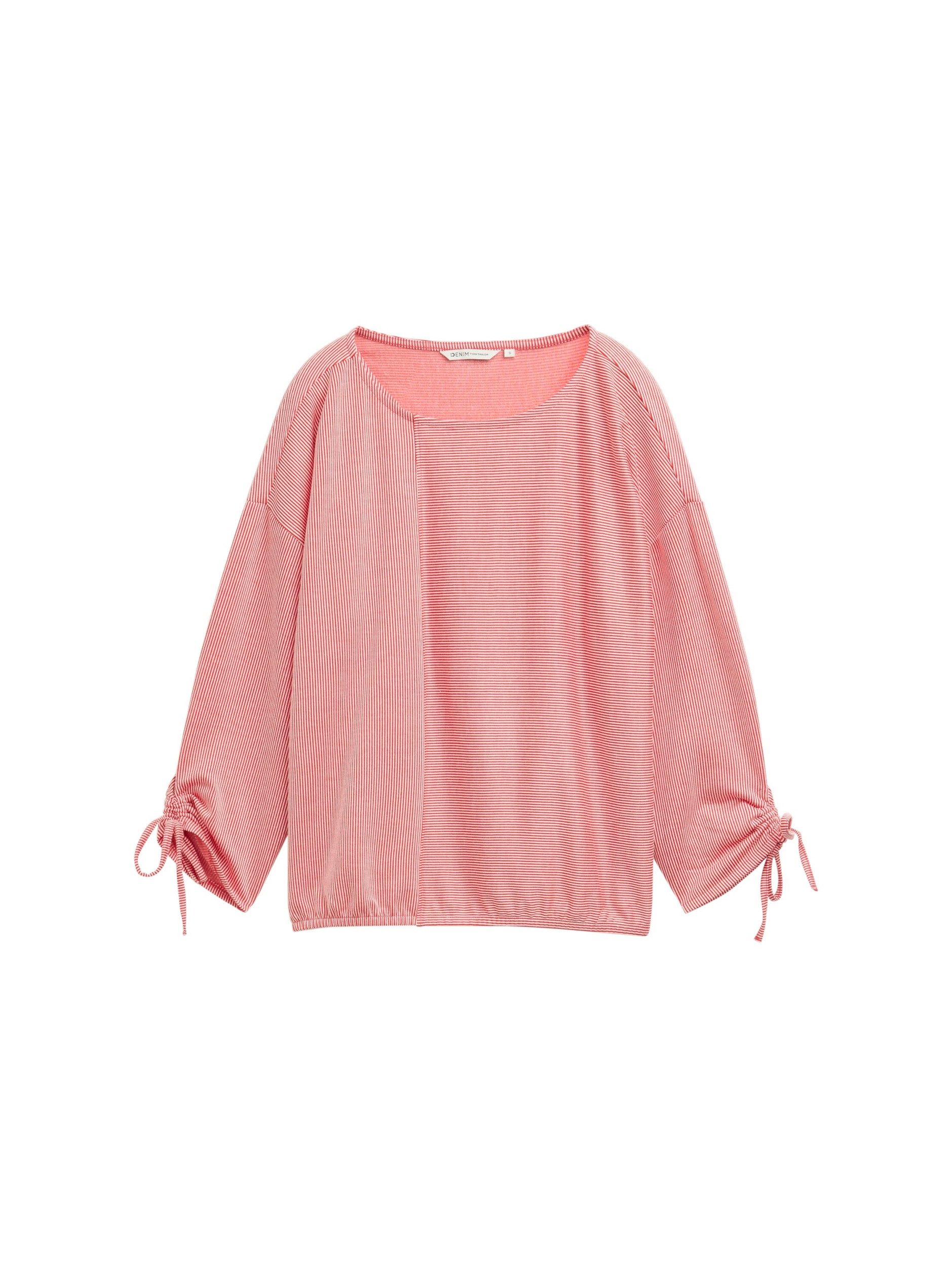 TOM TAILOR Denim Langarmshirt structured stripe günstig online kaufen