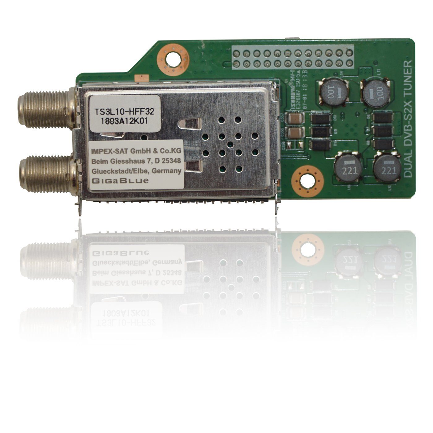 Gigablue Plug & Play Dual (Twin) DVB-S2X Tuner V2, H.265 SAT-Receiver