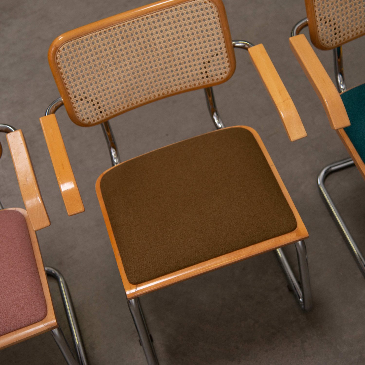 novely® Stoff exquisit CALMI Melierter Polsterstoff Woll-Optik, Schwer Entzündbar, Kuschelweich, Pflegeleicht, Meterware, 1lfm