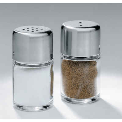 WMF Salz- / Pfefferstreuer »Bel Gusto«, (2x Salz Pfeffer Streuer klein (Höhe 5 cm, Ø 2,5 cm), 2-tlg)