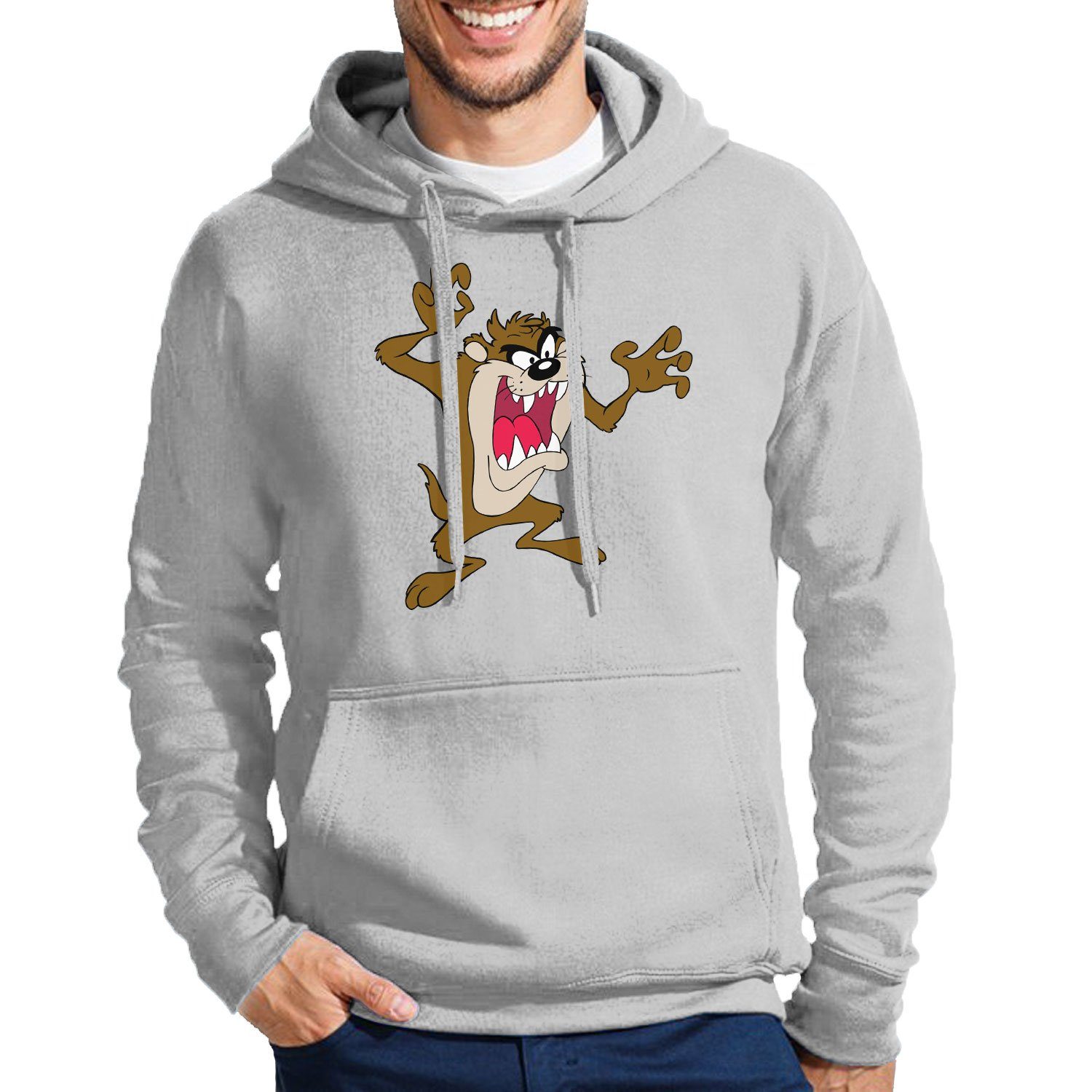 Hoodie Herren Taz Looney Tunes Logo