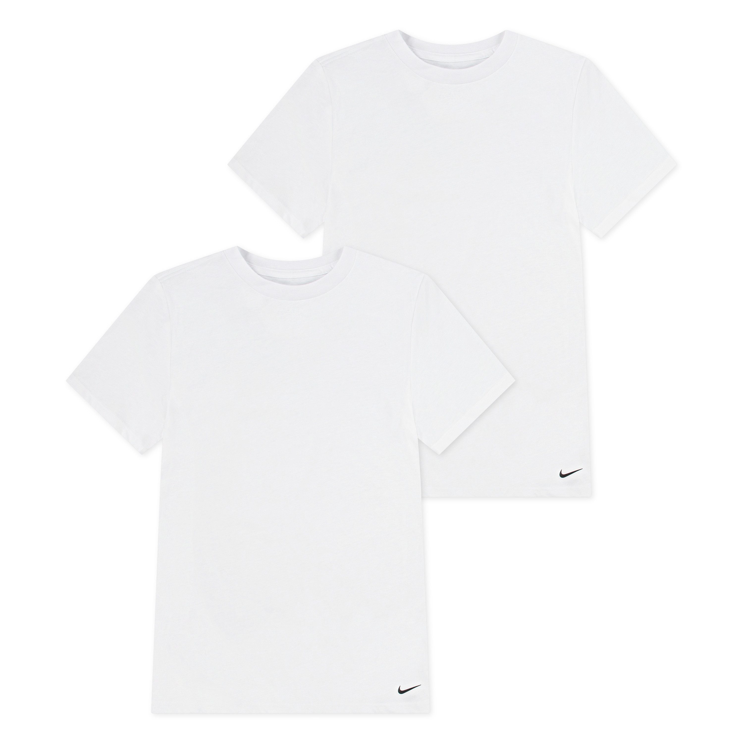 Nike Sportswear T-Shirt NHB BOYS 2PK CREW UNDERSHIRT (2-tlg) für Kinder, 2er-Pack, aus Baumwolle und Polyester