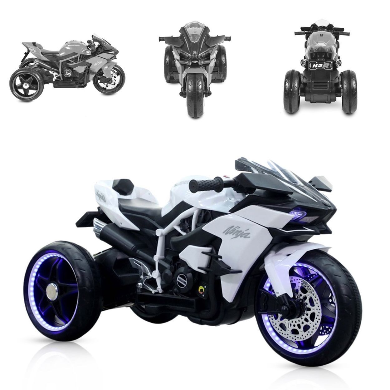 Moni Elektro-Kindermotorrad Kinder Elektromotorrad Ninja, Belastbarkeit 30 günstig online kaufen