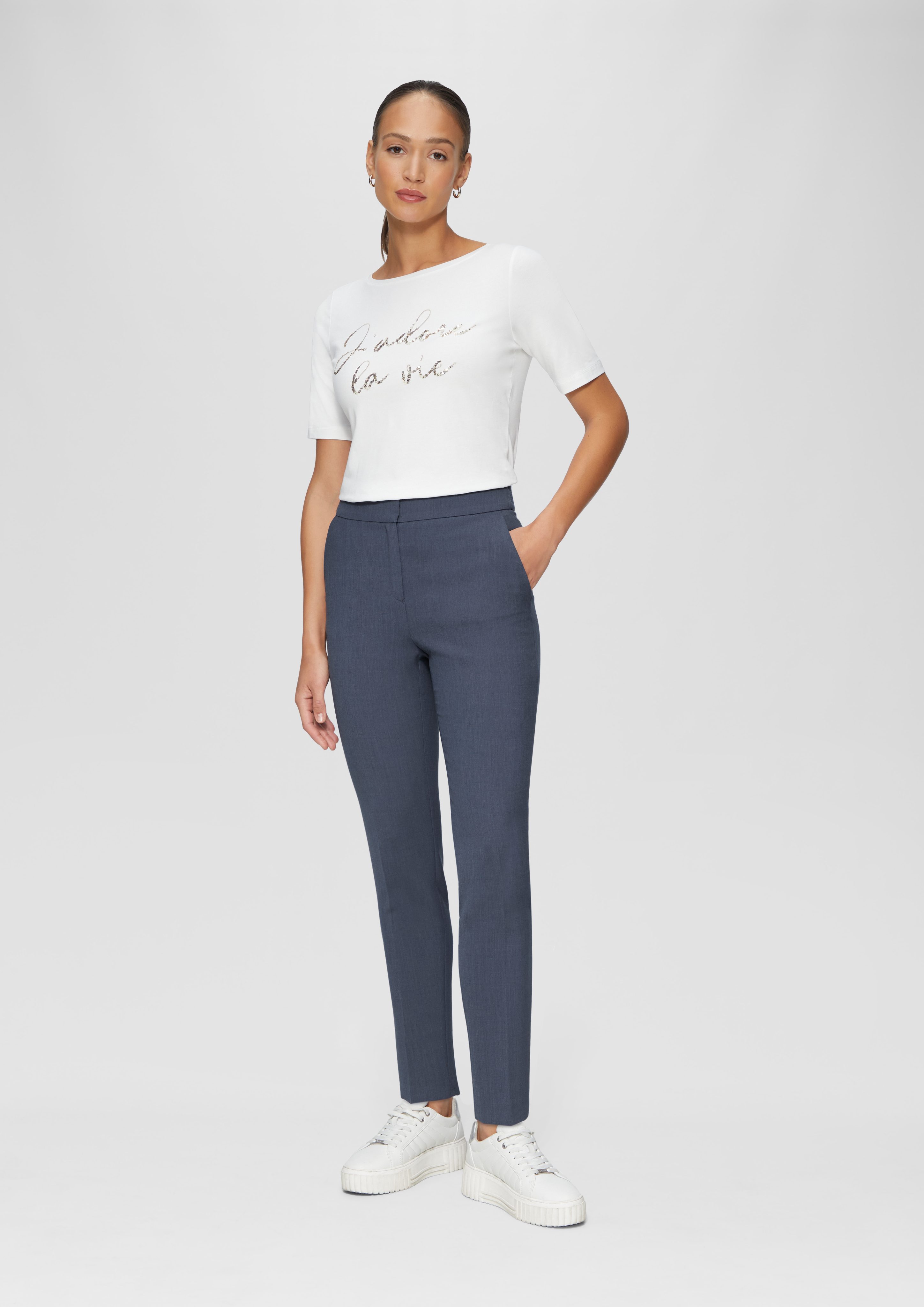 s.Oliver BLACK LABEL 7/8-Hose Cigarette Pants günstig online kaufen