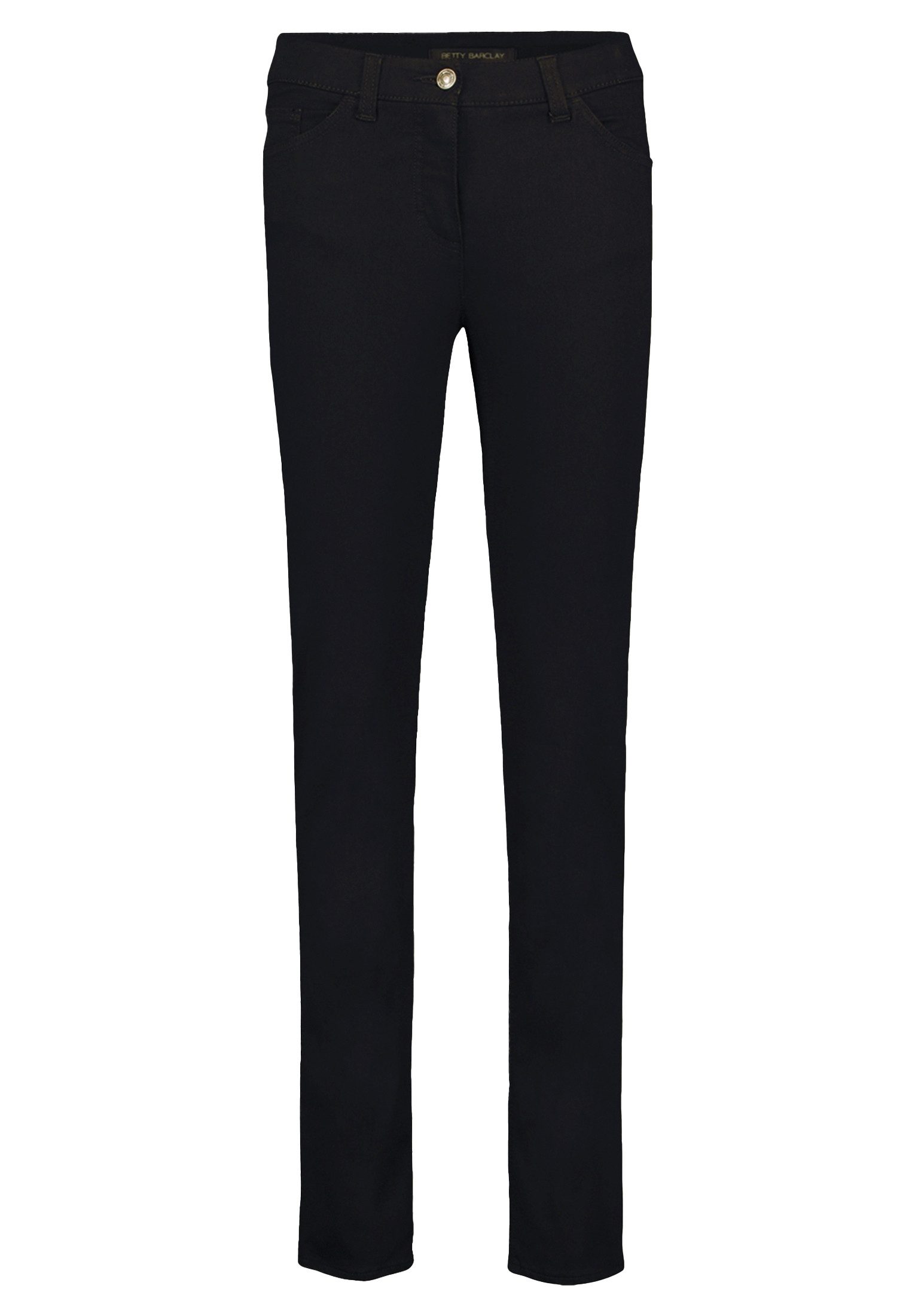 Slim-fit-Jeans Damen mit aufgesetzten Taschen