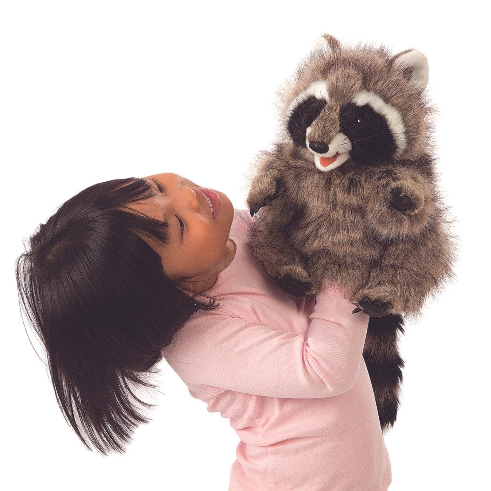 Folkmanis Панч и Джуди Handpuppe Folkmanis Waschbär