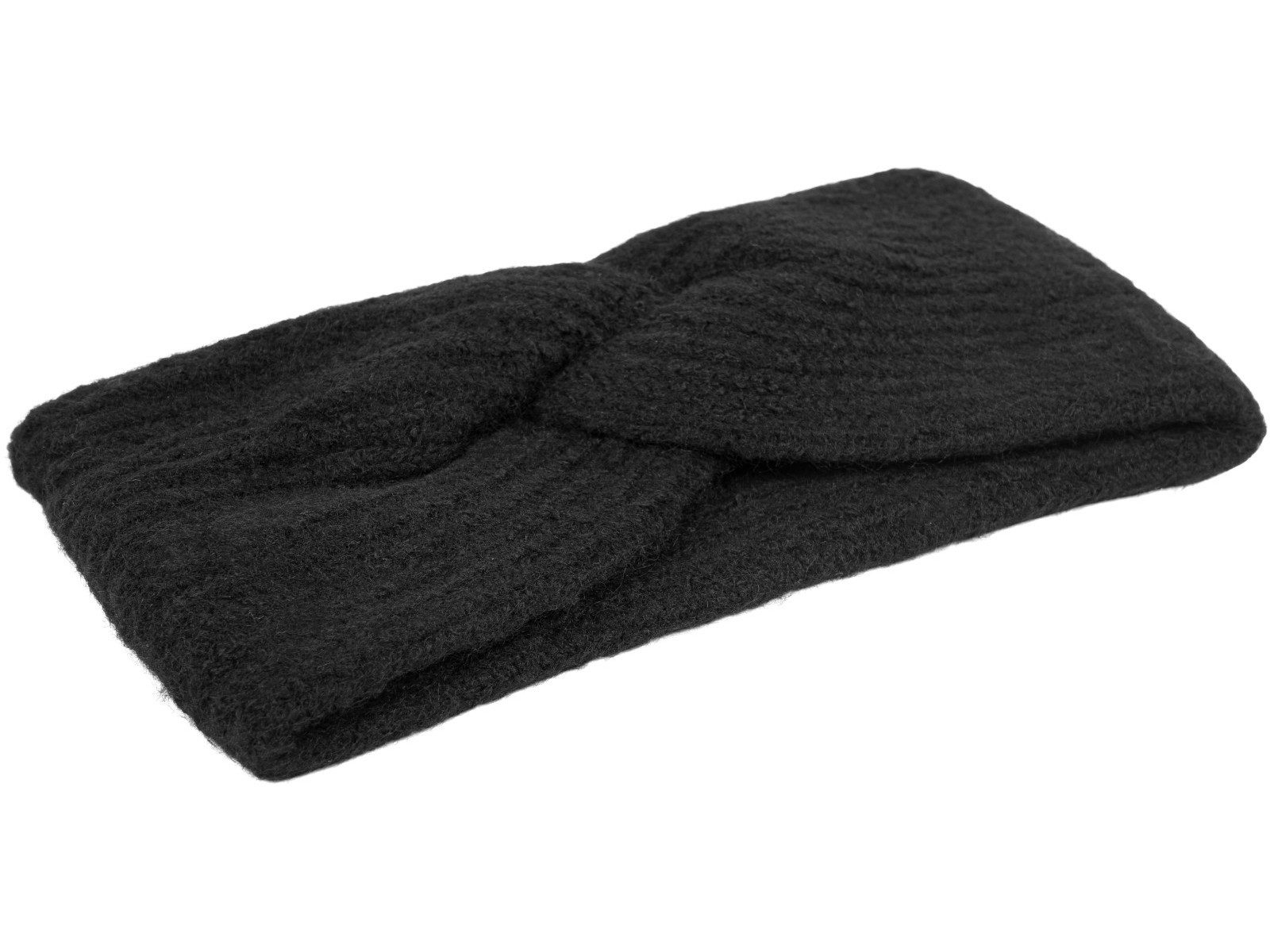 styleBREAKER Stirnband Strick Stirnband Rippenmuster Twist Knoten (1-St)