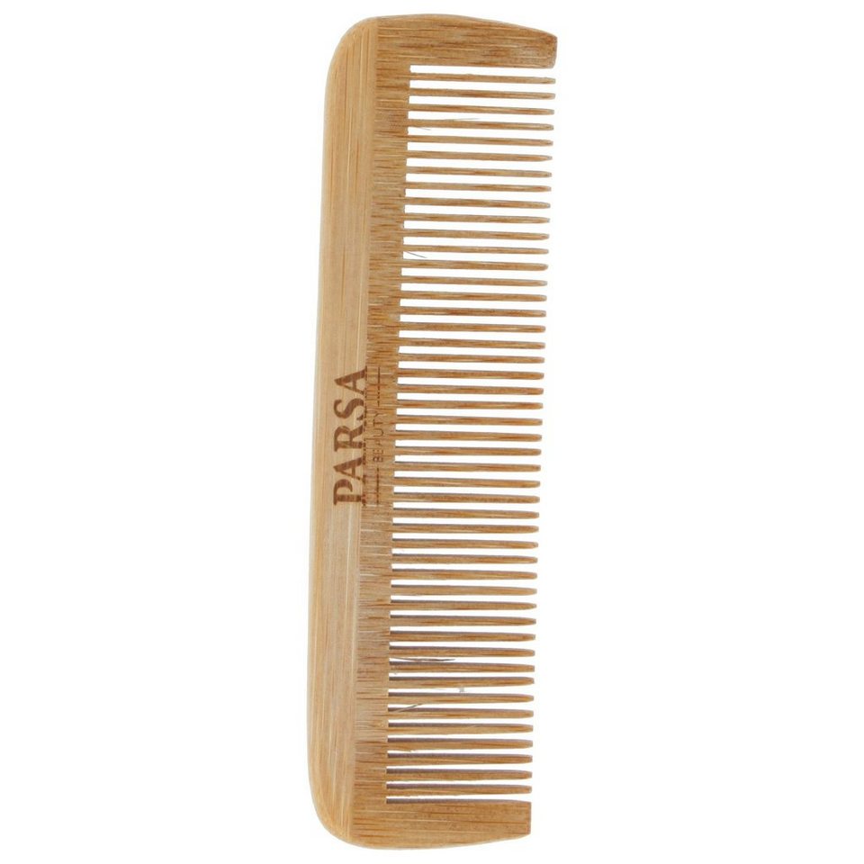 PARSA Beauty Haarkamm Bambus Frisierkamm aus FSC®-zertifiziertem Bambusholz