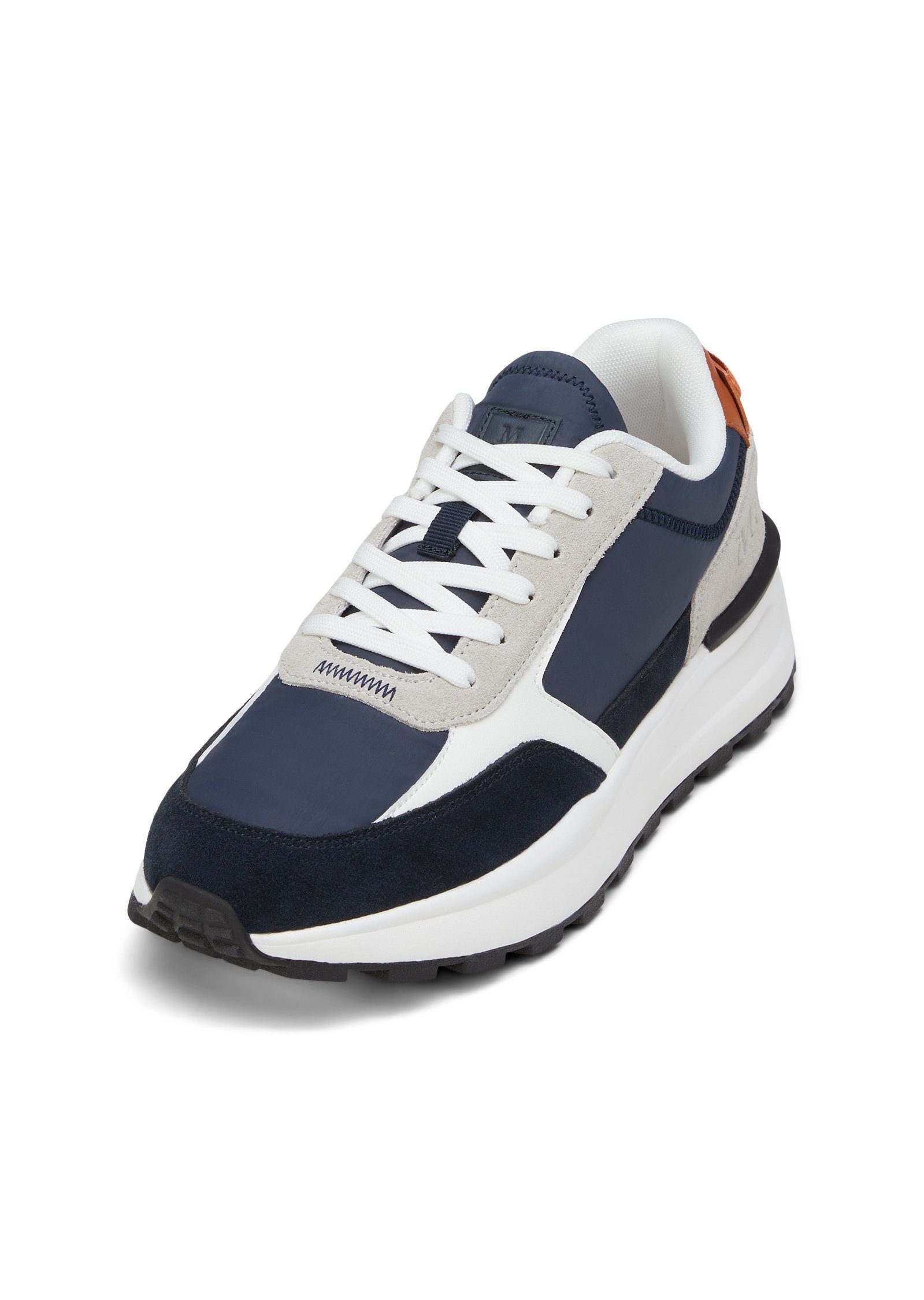 EVA-Laufsohle Marc blau O'Polo Sneaker mit leichter