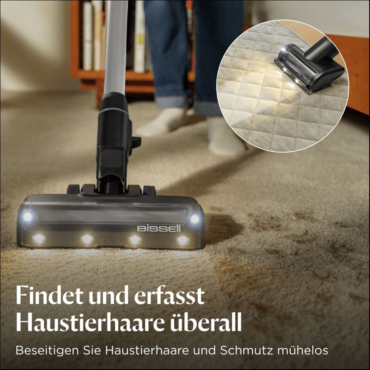 Bissell Akku-Handstaubsauger PowerClean FurFinder PRO Handstick