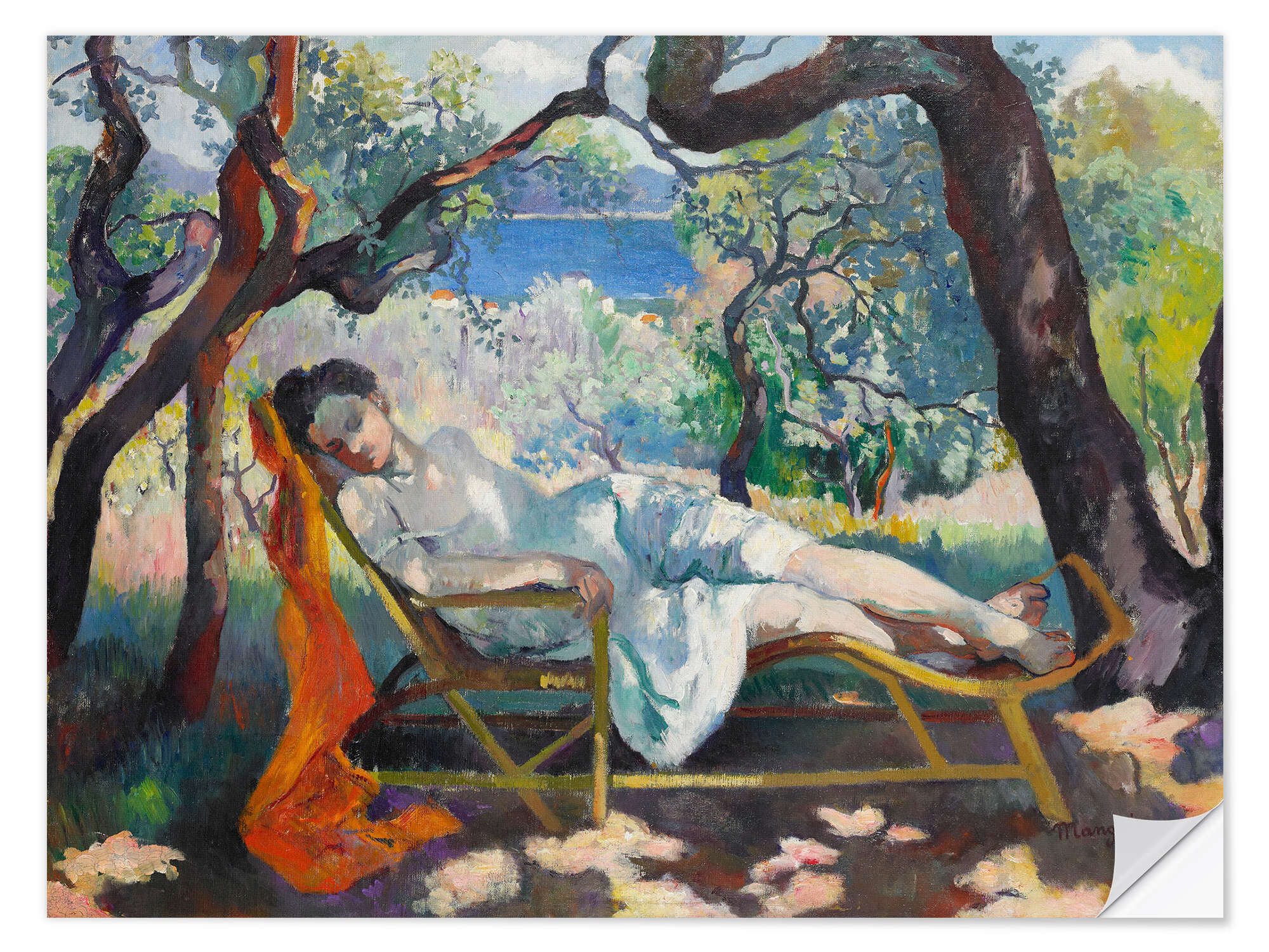 Wandfolie Henri Manguin